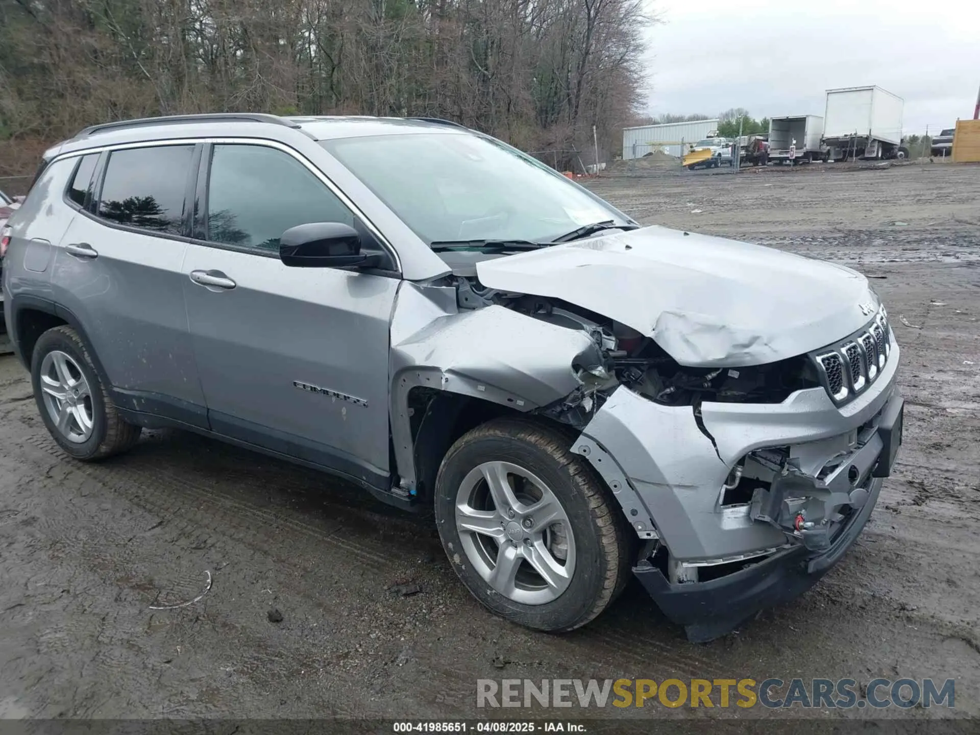 1 fotografías del automóvil dañado 3C4NJDBN6RT598985 JEEP COMPASS 2024