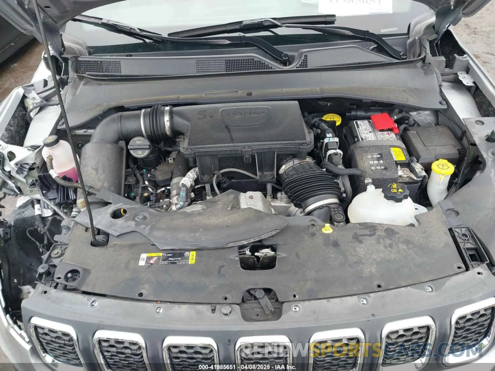 10 fotografías del automóvil dañado 3C4NJDBN6RT598985 JEEP COMPASS 2024