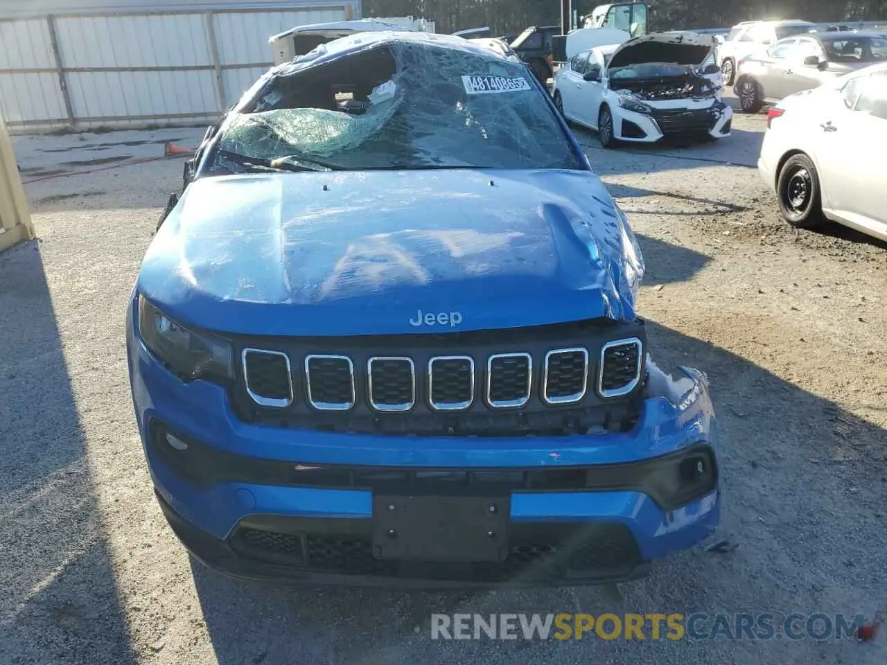 5 fotografías del automóvil dañado 3C4NJDBN7RT133146 JEEP COMPASS 2024