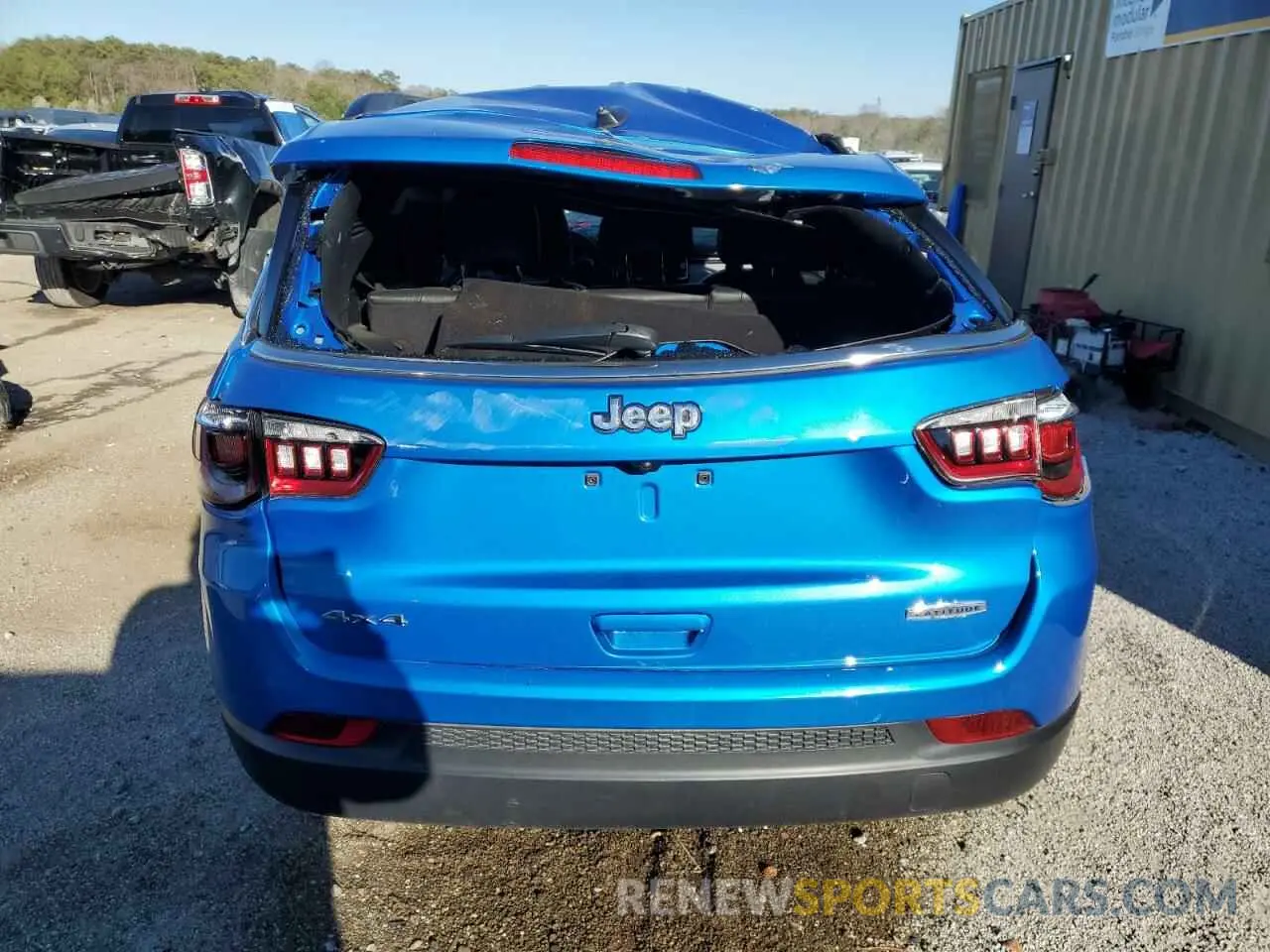 6 fotografías del automóvil dañado 3C4NJDBN7RT133146 JEEP COMPASS 2024