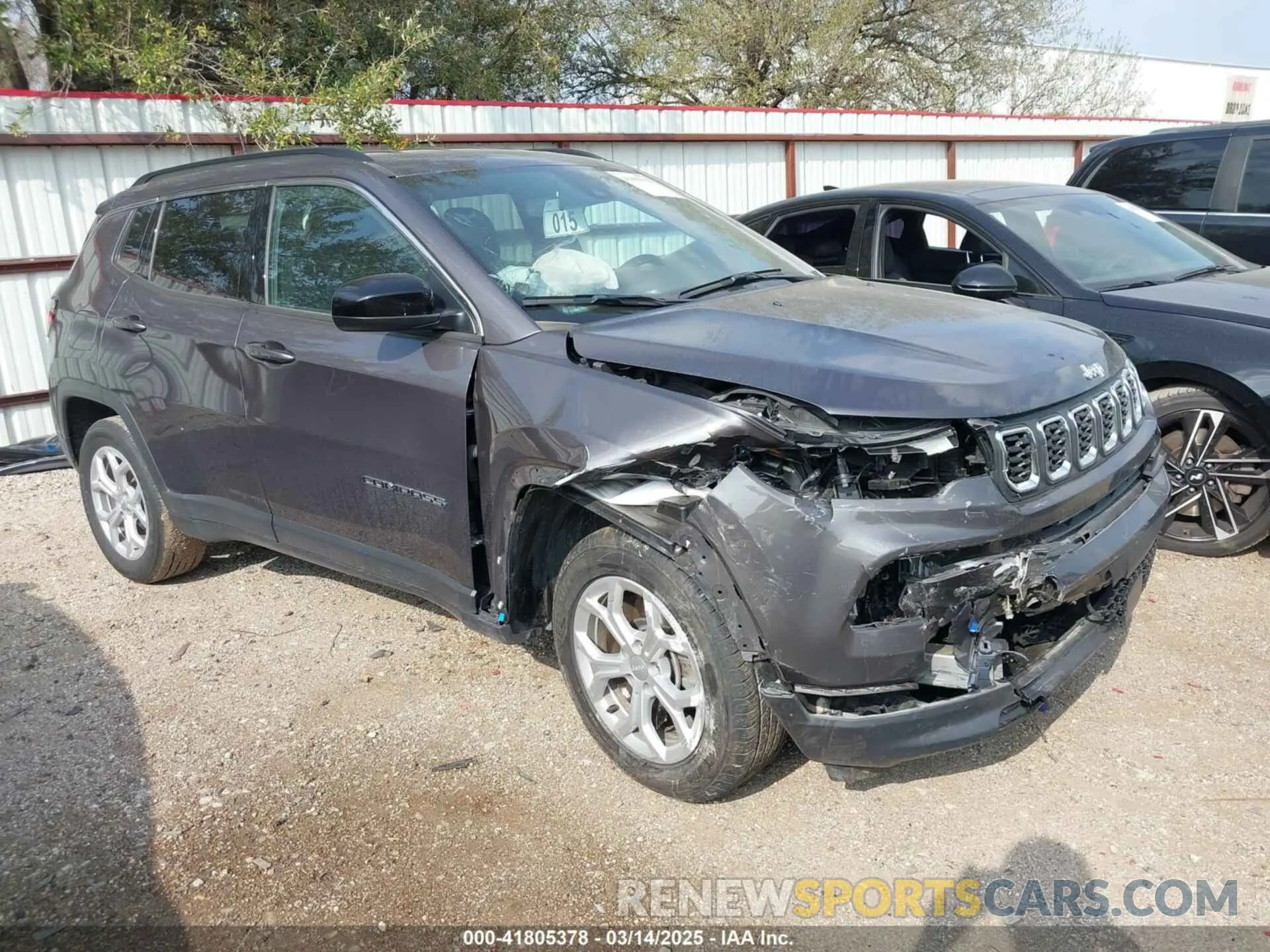 1 fotografías del automóvil dañado 3C4NJDBN7RT154711 JEEP COMPASS 2024