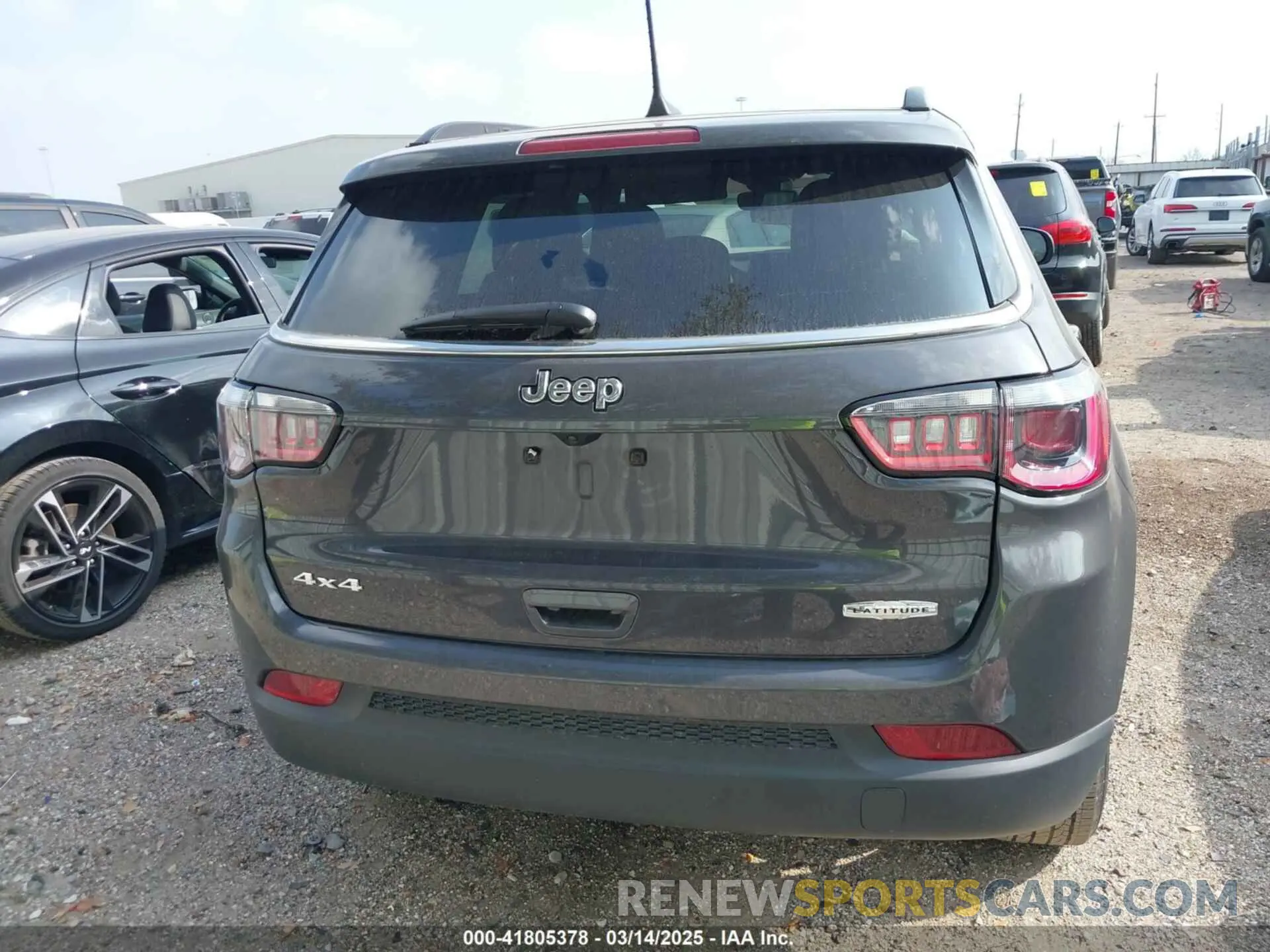16 fotografías del automóvil dañado 3C4NJDBN7RT154711 JEEP COMPASS 2024