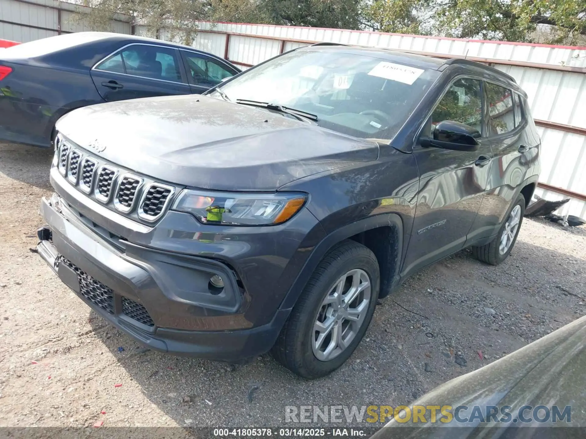 2 fotografías del automóvil dañado 3C4NJDBN7RT154711 JEEP COMPASS 2024