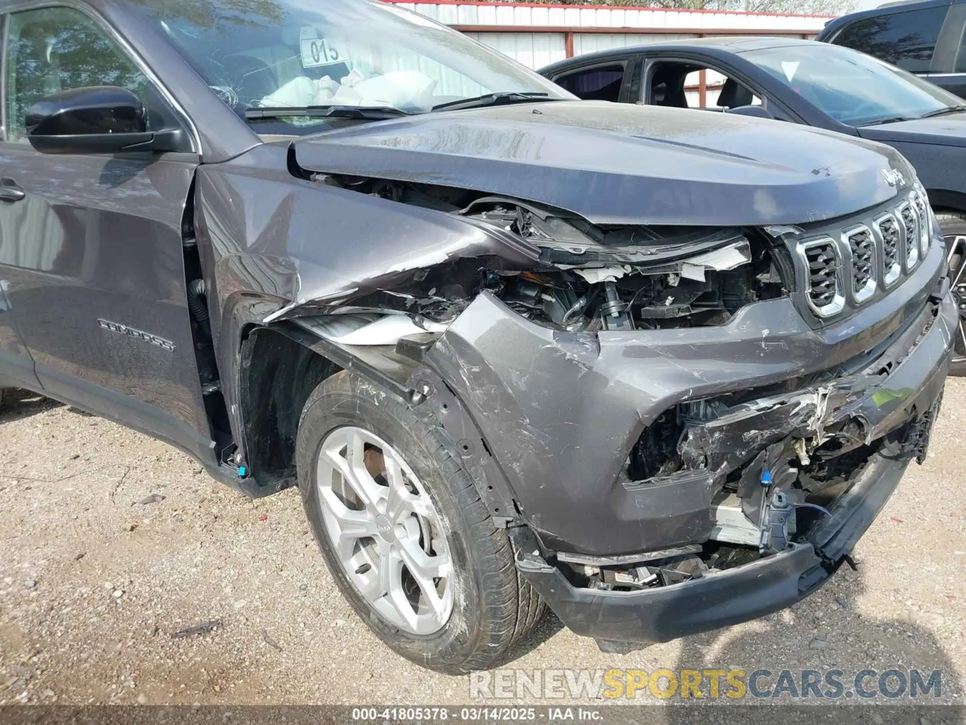 6 fotografías del automóvil dañado 3C4NJDBN7RT154711 JEEP COMPASS 2024