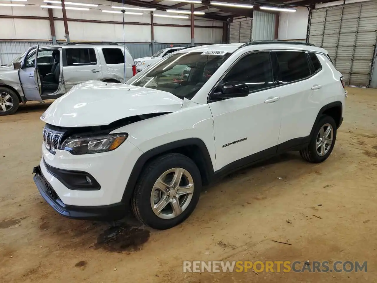 1 fotografías del automóvil dañado 3C4NJDBN7RT606091 JEEP COMPASS 2024