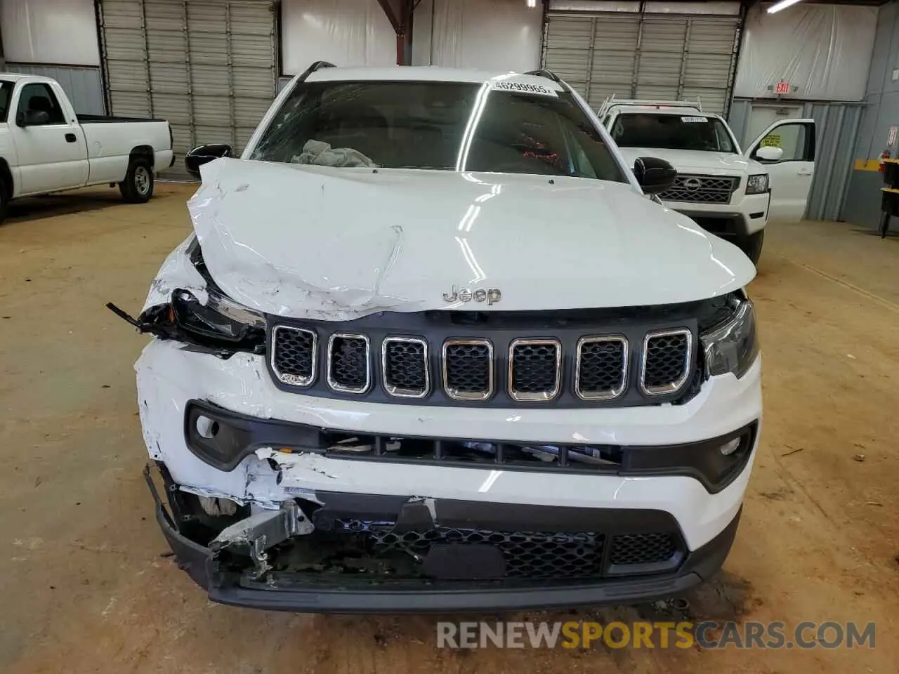 5 fotografías del automóvil dañado 3C4NJDBN7RT606091 JEEP COMPASS 2024