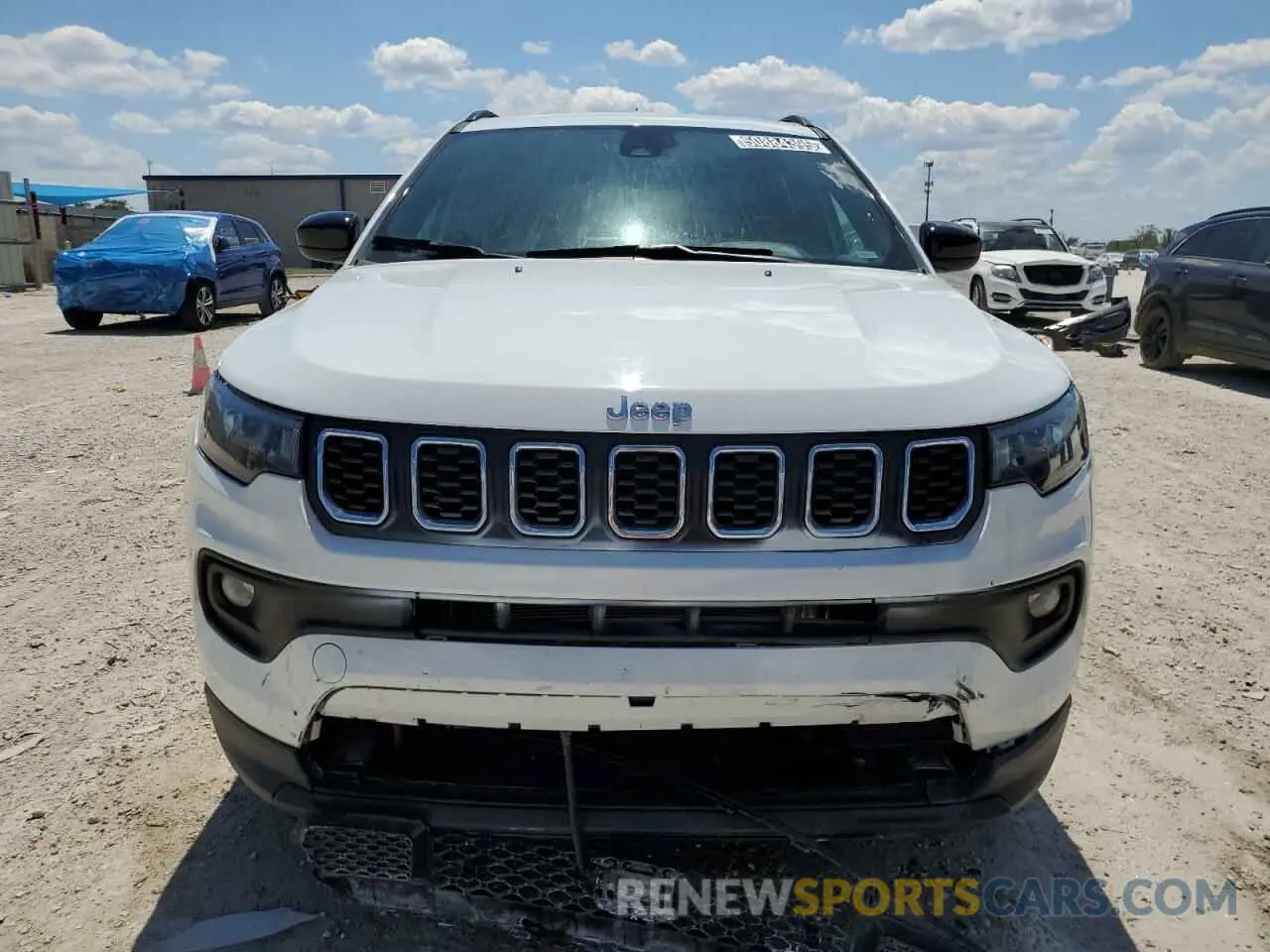 5 fotografías del automóvil dañado 3C4NJDBN8RT110409 JEEP COMPASS 2024