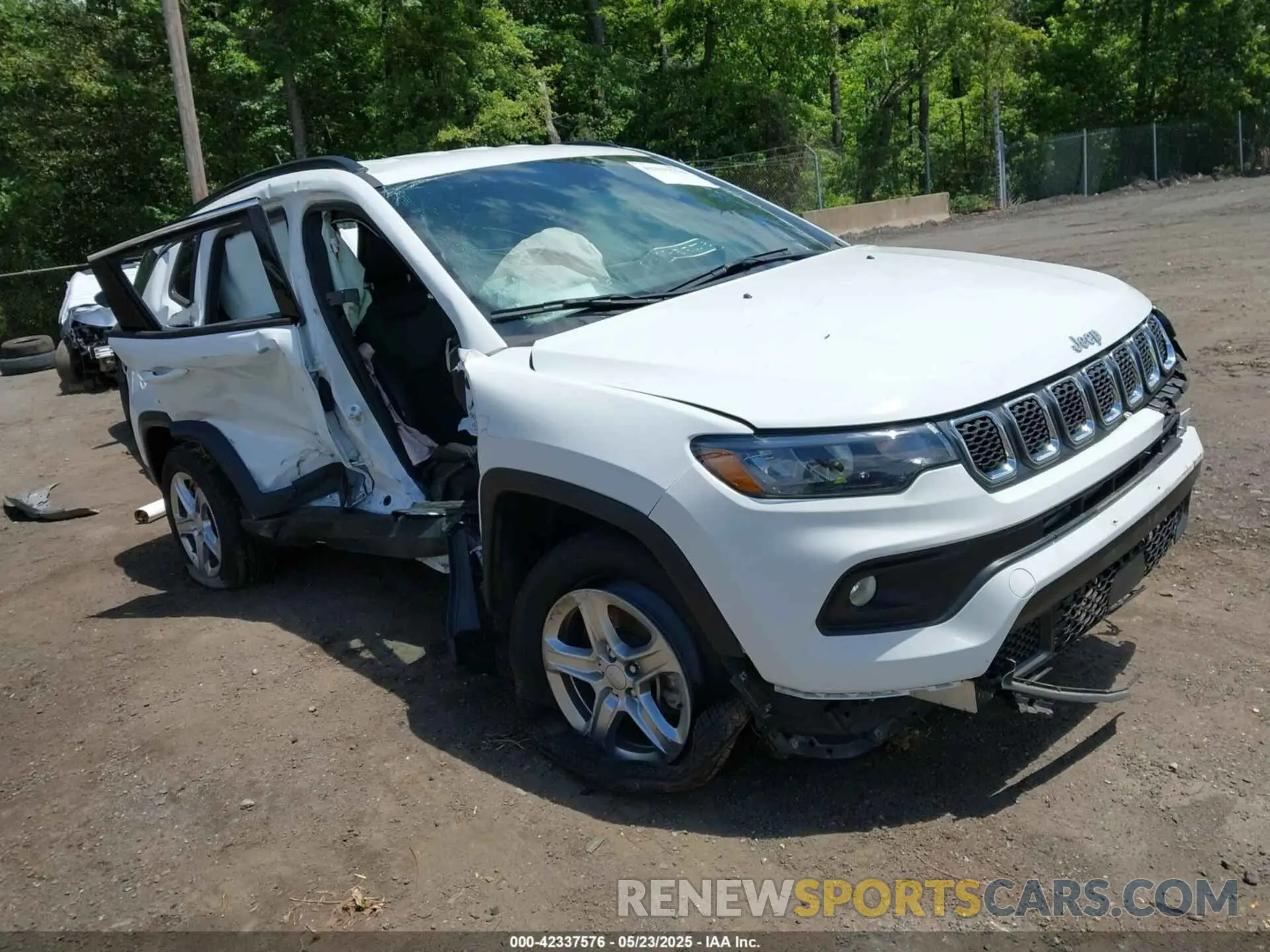 1 fotografías del automóvil dañado 3C4NJDBN8RT603894 JEEP COMPASS 2024
