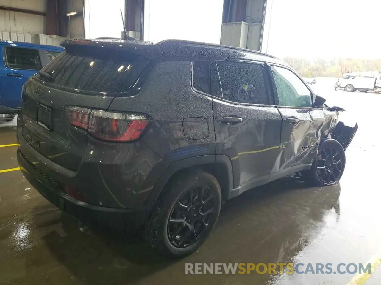 3 fotografías del automóvil dañado 3C4NJDBN9RT127025 JEEP COMPASS 2024