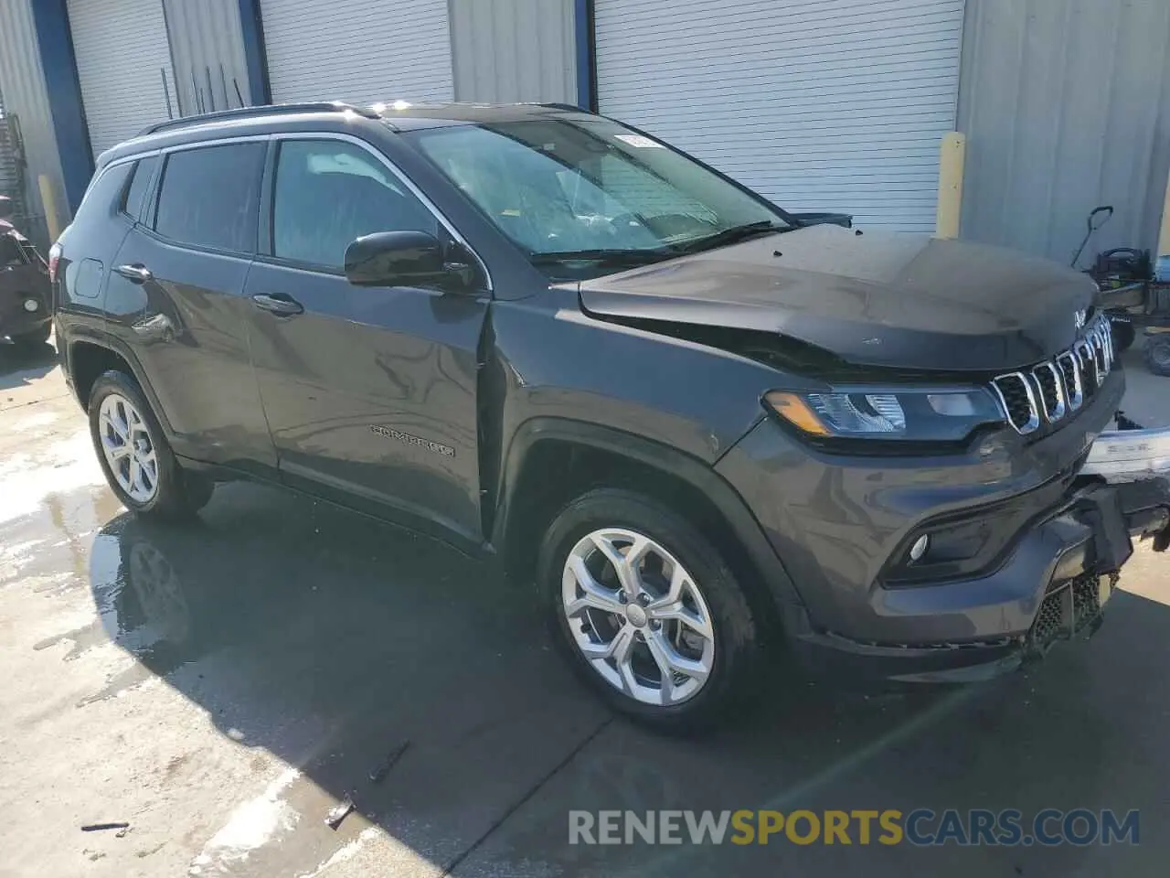 4 fotografías del automóvil dañado 3C4NJDBN9RT128806 JEEP COMPASS 2024