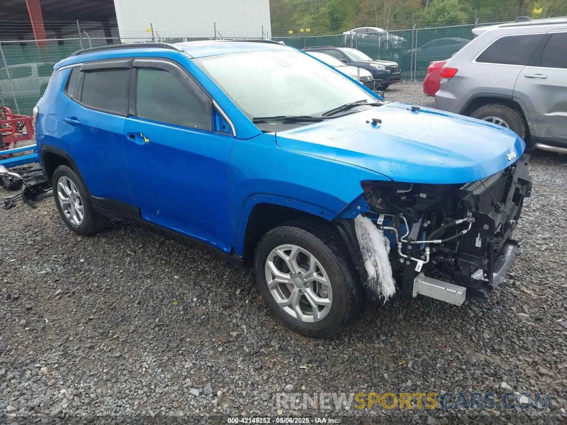 1 fotografías del automóvil dañado 3C4NJDBN9RT132368 JEEP COMPASS 2024