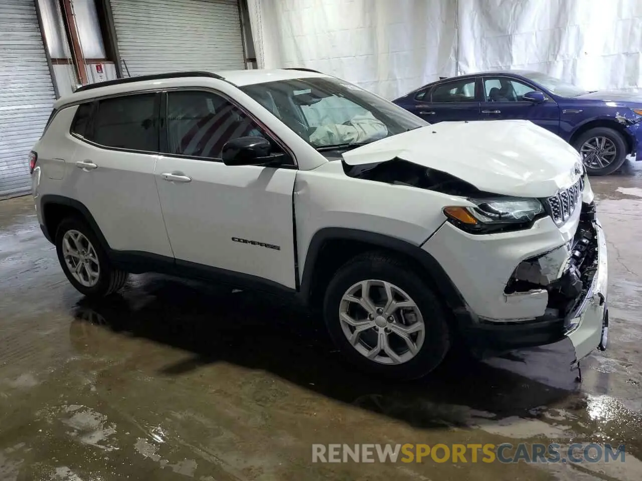 4 fotografías del automóvil dañado 3C4NJDBN9RT138882 JEEP COMPASS 2024