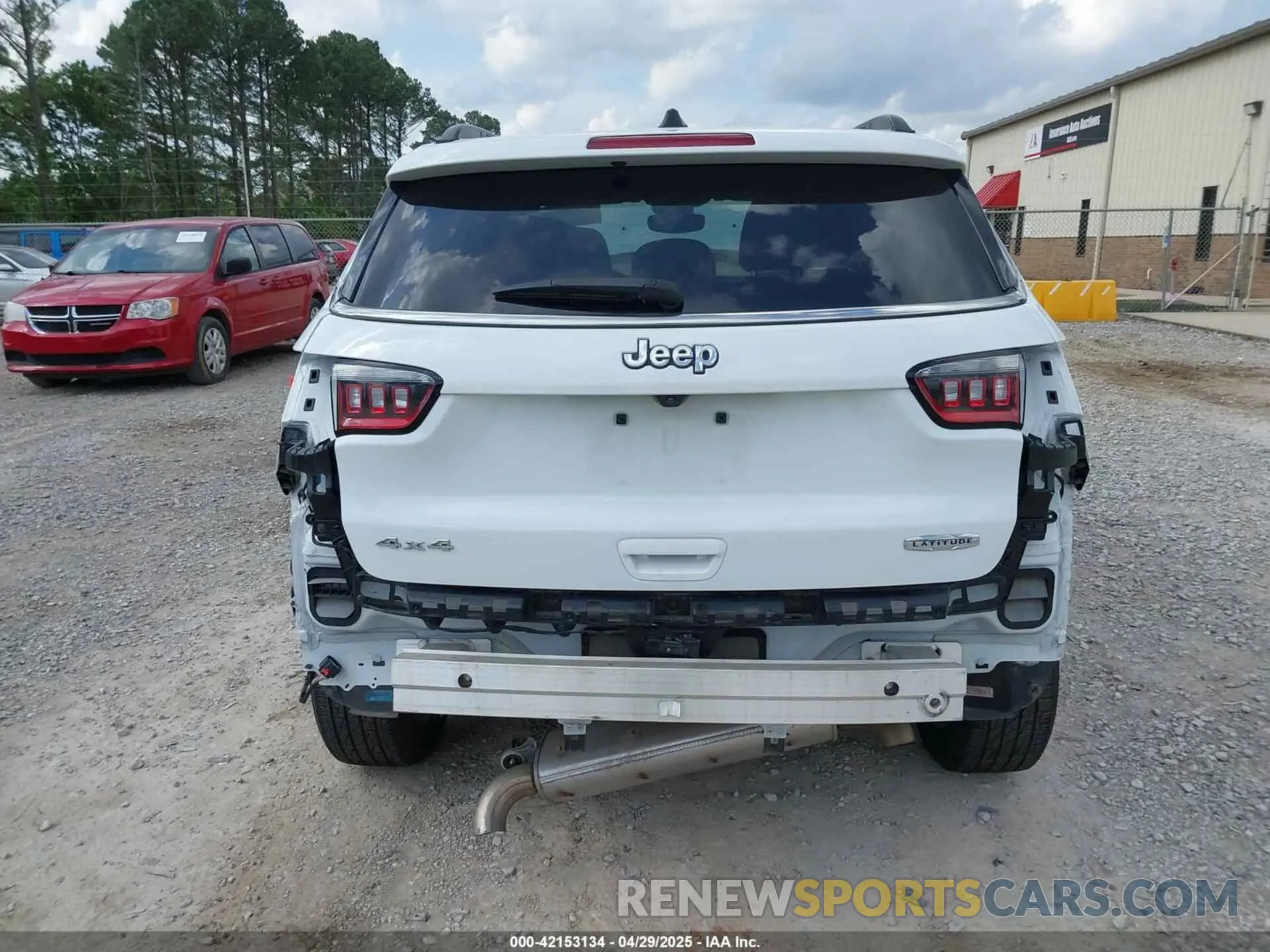 6 fotografías del automóvil dañado 3C4NJDBN9RT604049 JEEP COMPASS 2024