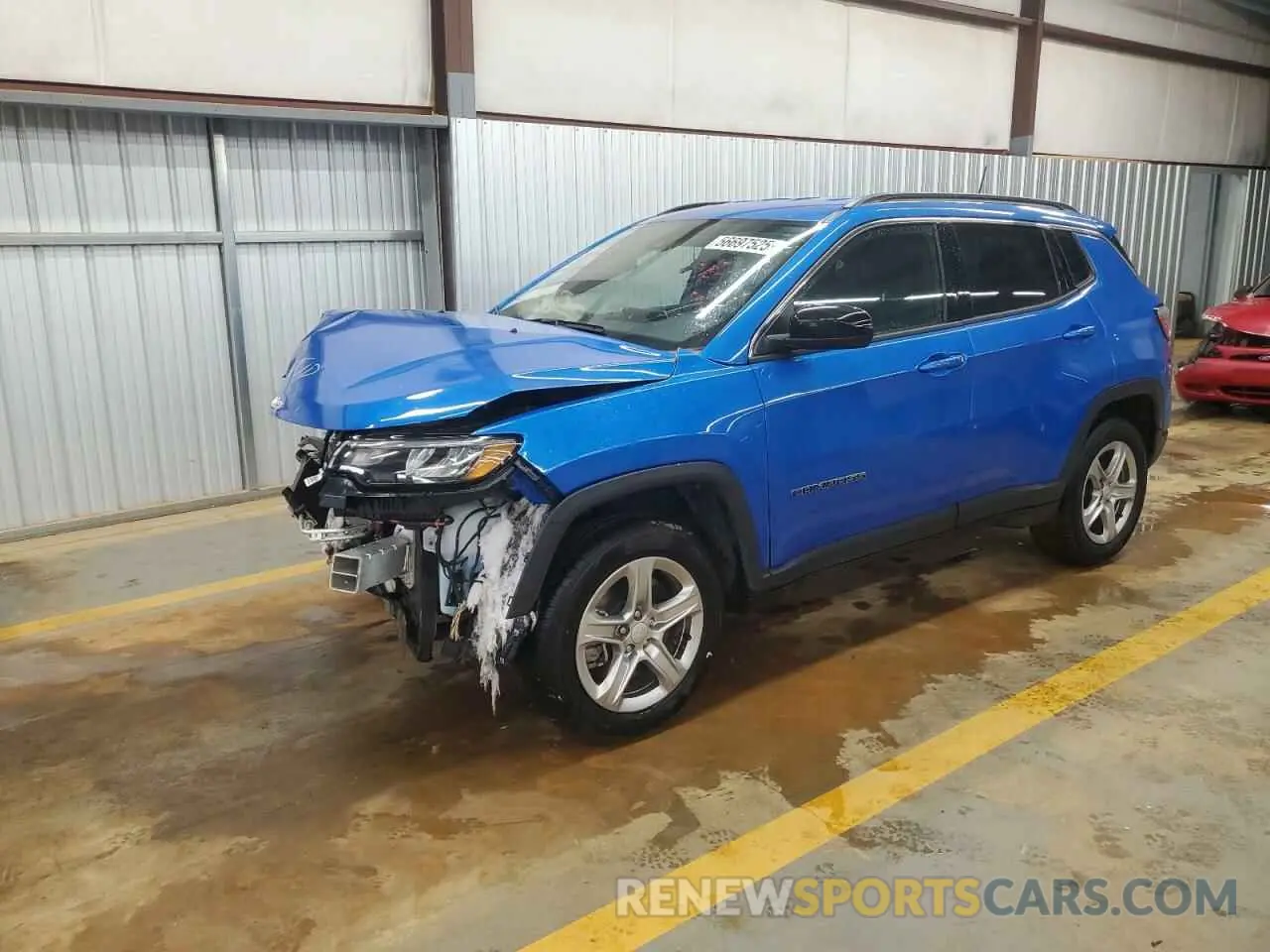 1 fotografías del automóvil dañado 3C4NJDBN9RT606741 JEEP COMPASS 2024