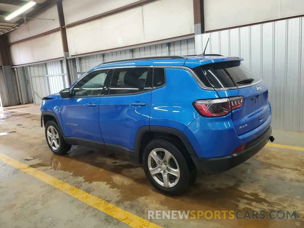 2 fotografías del automóvil dañado 3C4NJDBN9RT606741 JEEP COMPASS 2024