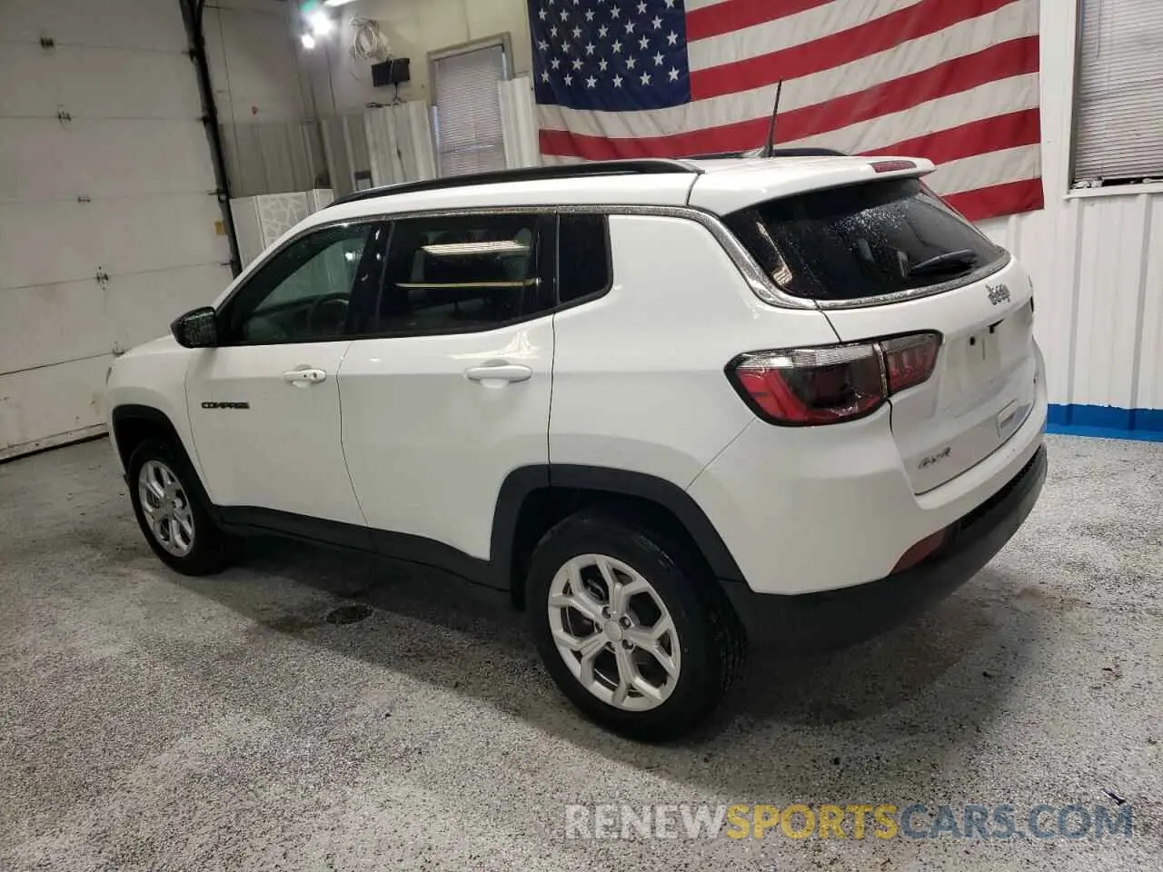 2 fotografías del automóvil dañado 3C4NJDBNXRT117216 JEEP COMPASS 2024