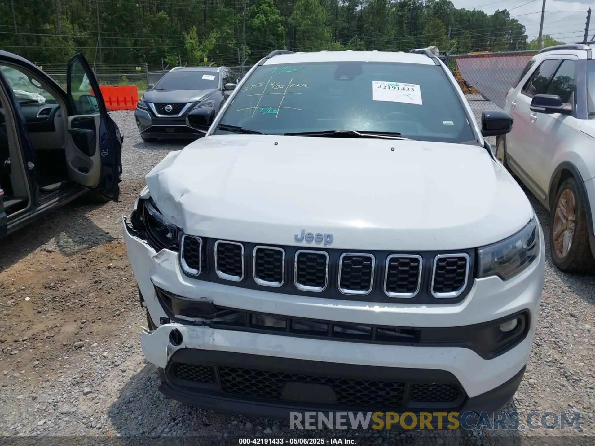 6 fotografías del automóvil dañado 3C4NJDBNXRT119192 JEEP COMPASS 2024