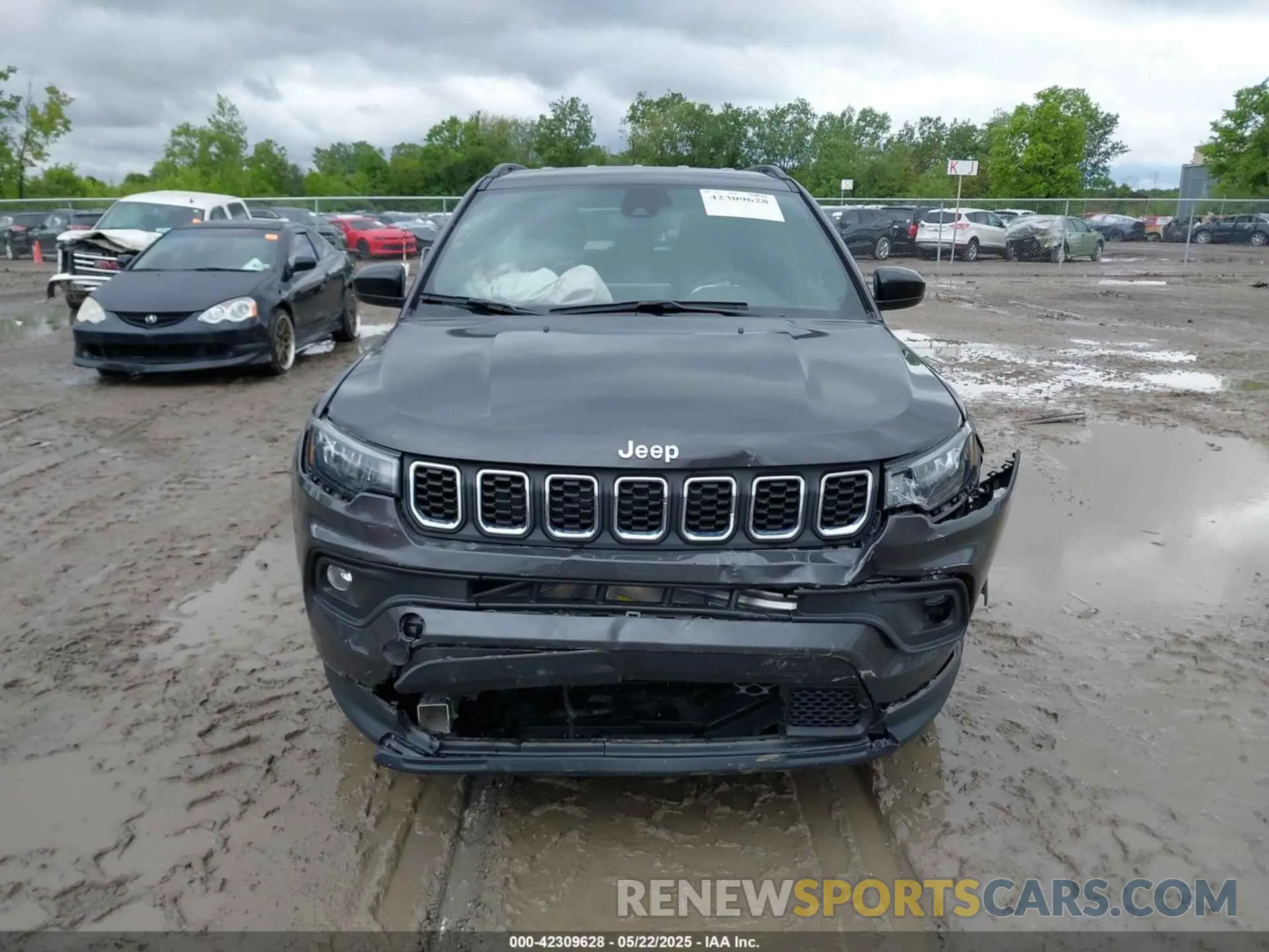 12 fotografías del automóvil dañado 3C4NJDBNXRT121282 JEEP COMPASS 2024