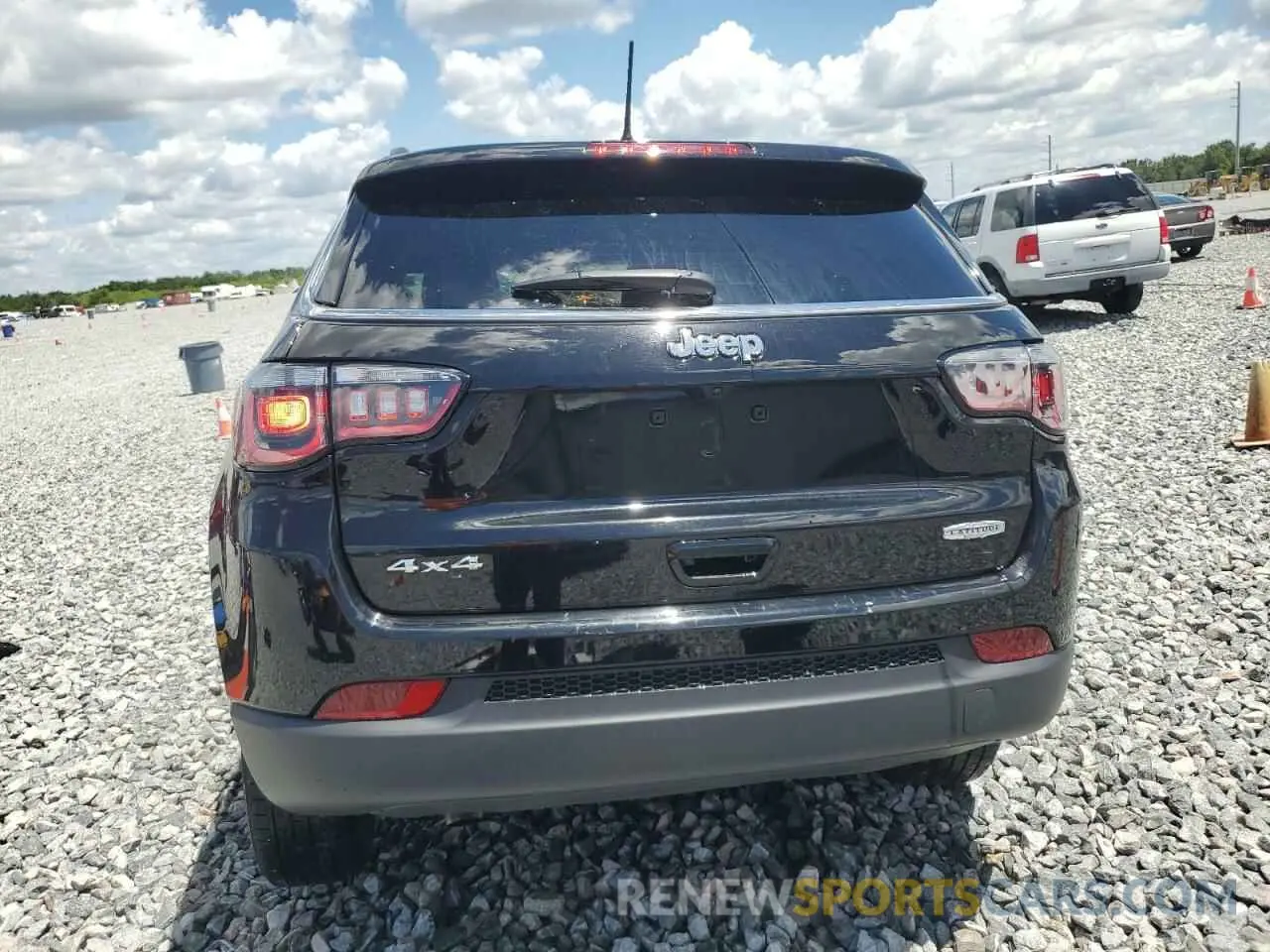 6 fotografías del automóvil dañado 3C4NJDBNXRT133089 JEEP COMPASS 2024