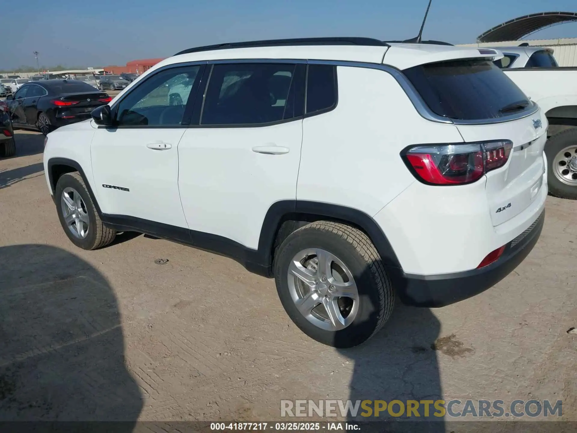 3 fotografías del automóvil dañado 3C4NJDBNXRT595443 JEEP COMPASS 2024