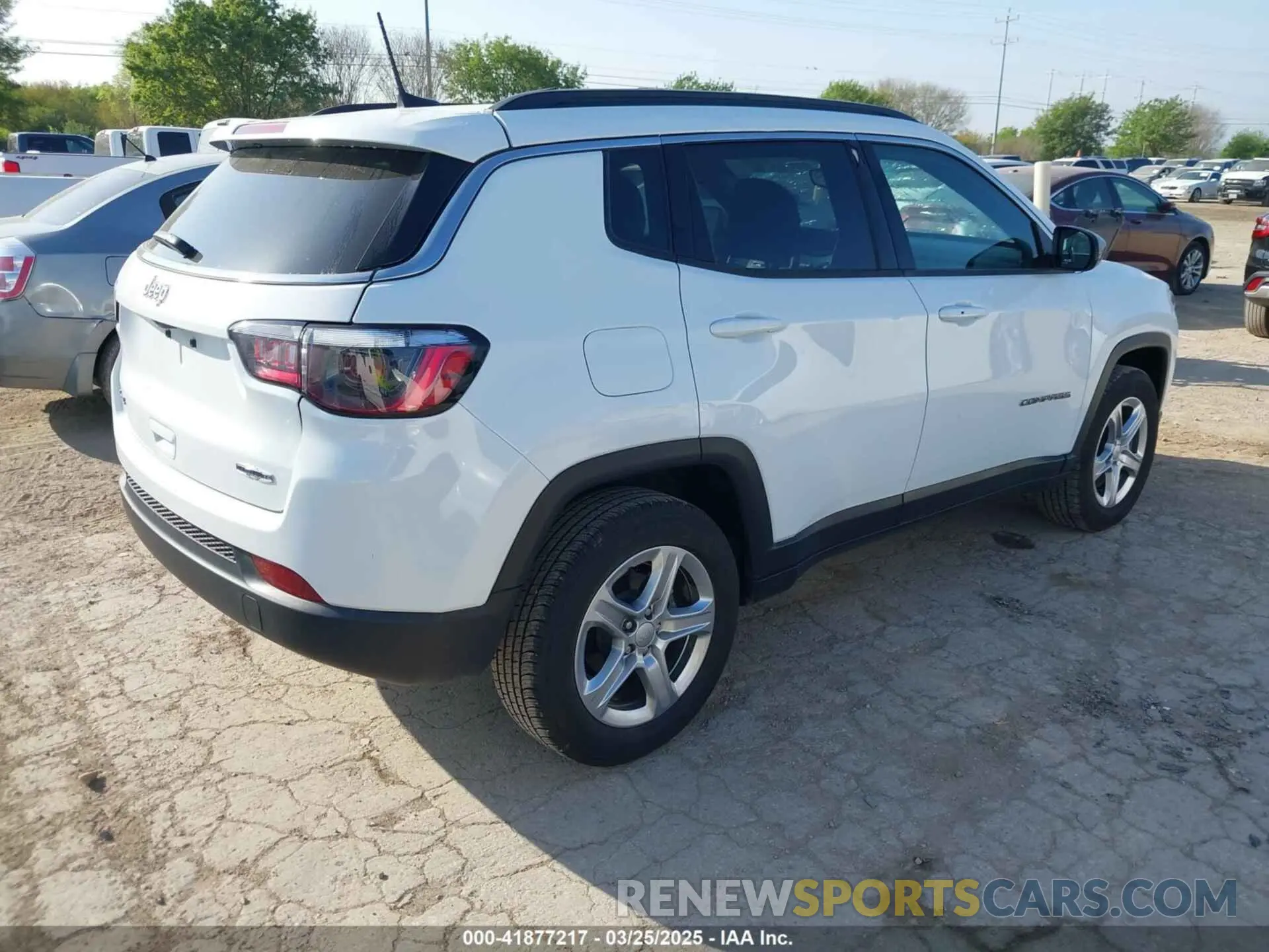 4 fotografías del automóvil dañado 3C4NJDBNXRT595443 JEEP COMPASS 2024