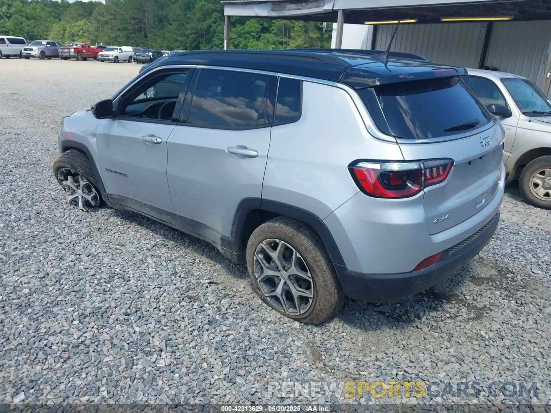 3 fotografías del automóvil dañado 3C4NJDCN0RT125579 JEEP COMPASS 2024