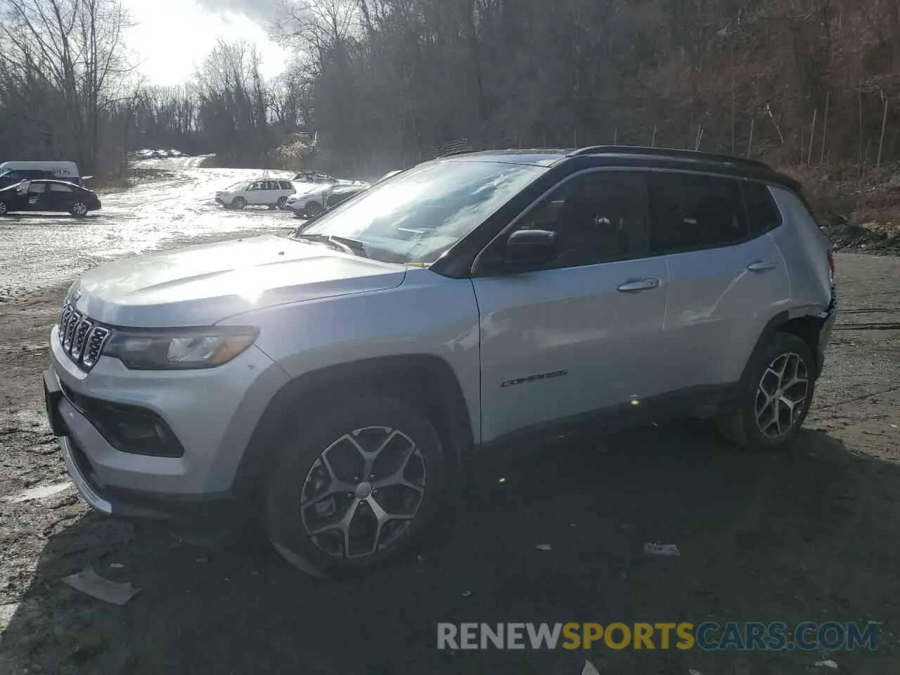 1 fotografías del automóvil dañado 3C4NJDCN0RT153365 JEEP COMPASS 2024