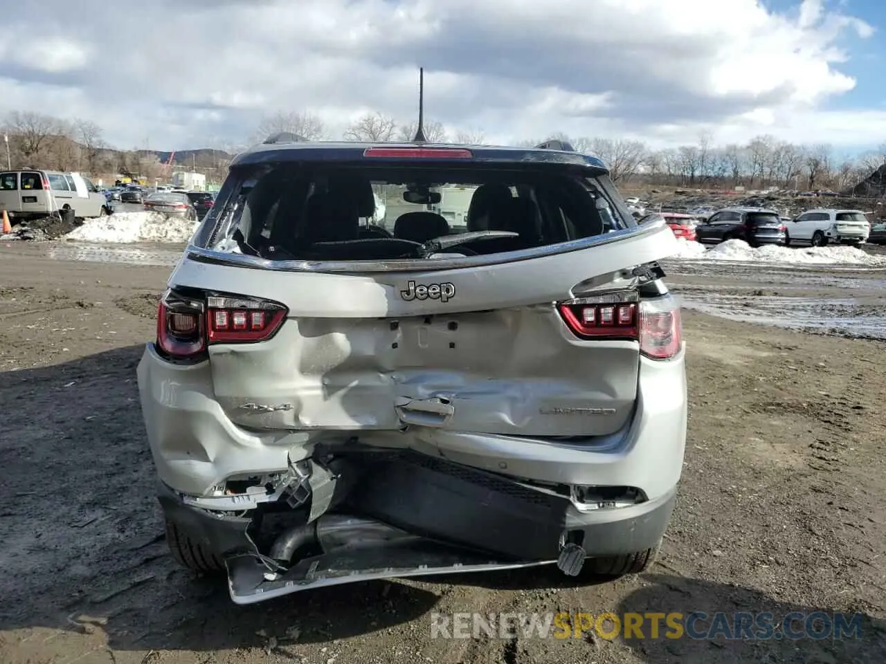 6 fotografías del automóvil dañado 3C4NJDCN0RT153365 JEEP COMPASS 2024