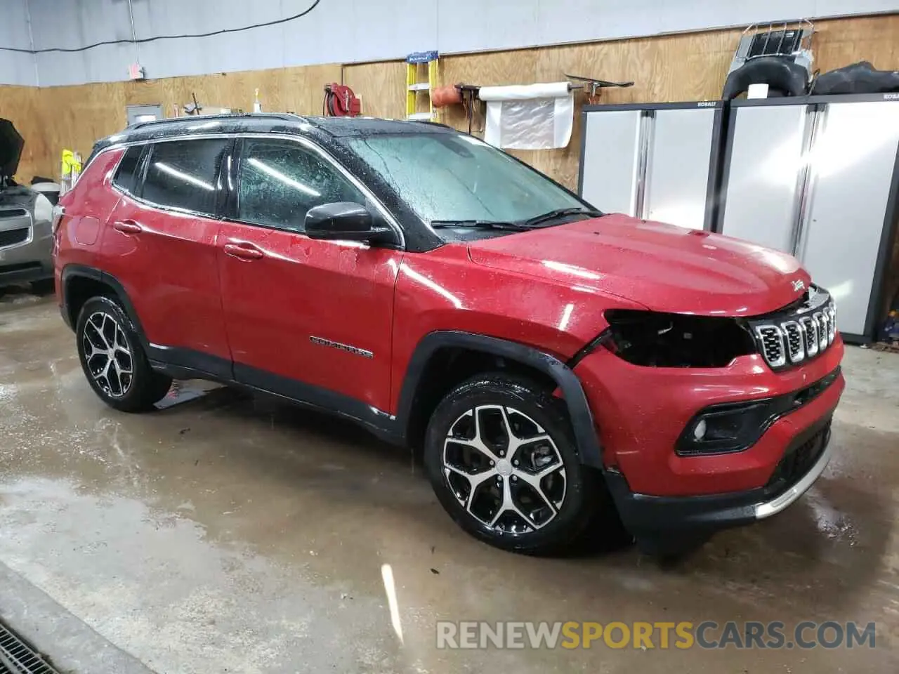 4 fotografías del automóvil dañado 3C4NJDCN0RT156198 JEEP COMPASS 2024