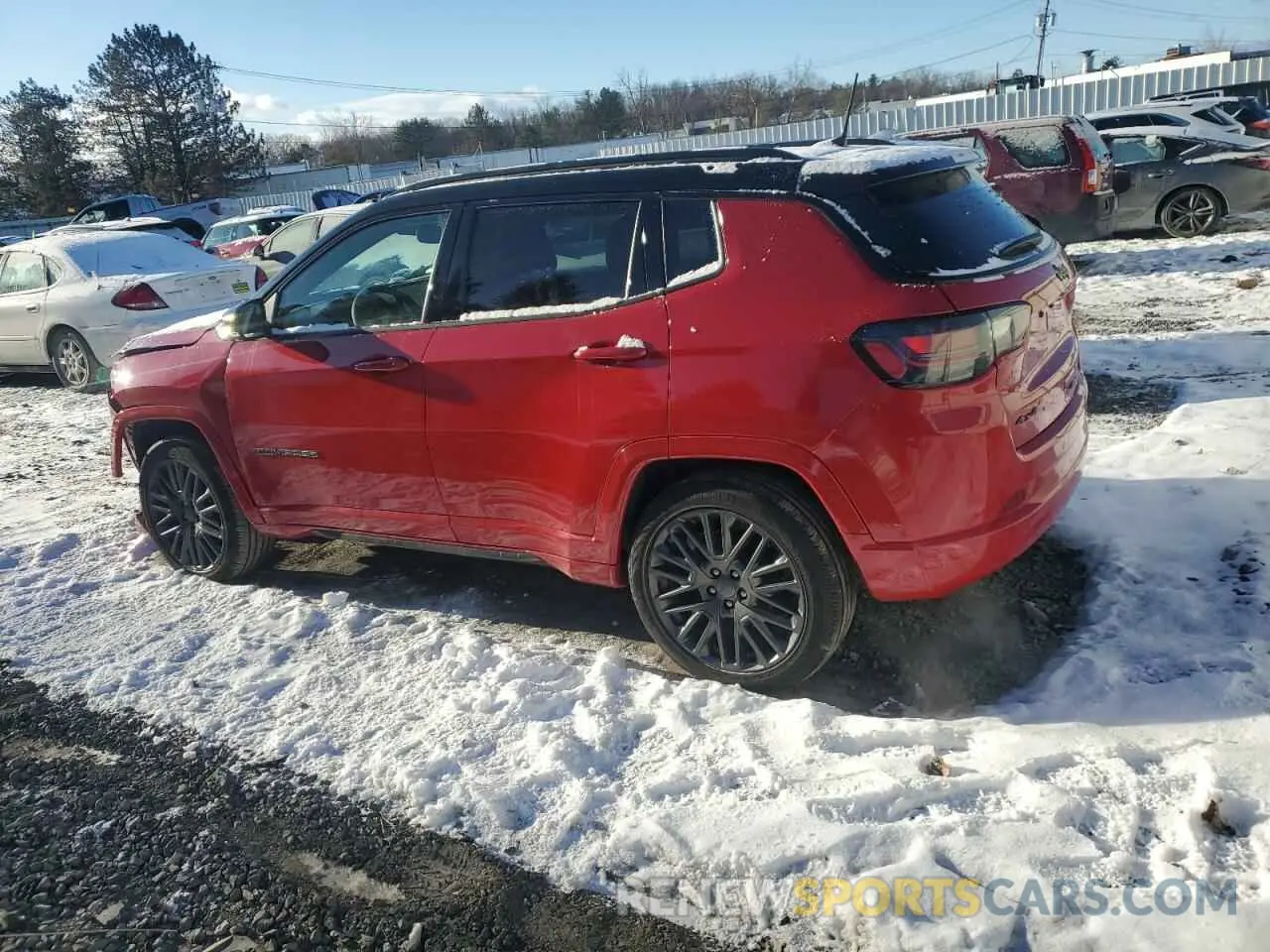 2 fotografías del automóvil dañado 3C4NJDCN0RT592307 JEEP COMPASS 2024