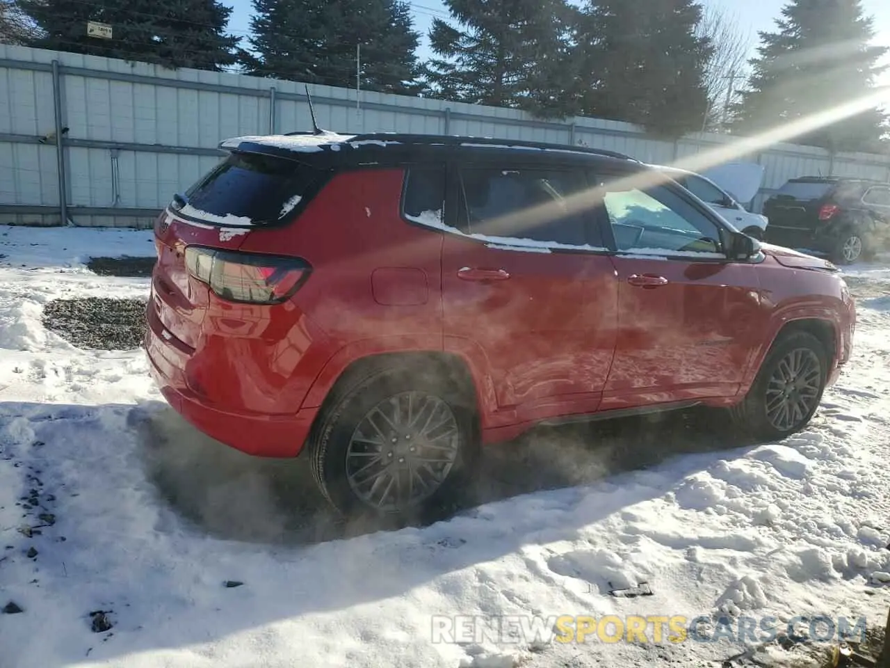 3 fotografías del automóvil dañado 3C4NJDCN0RT592307 JEEP COMPASS 2024