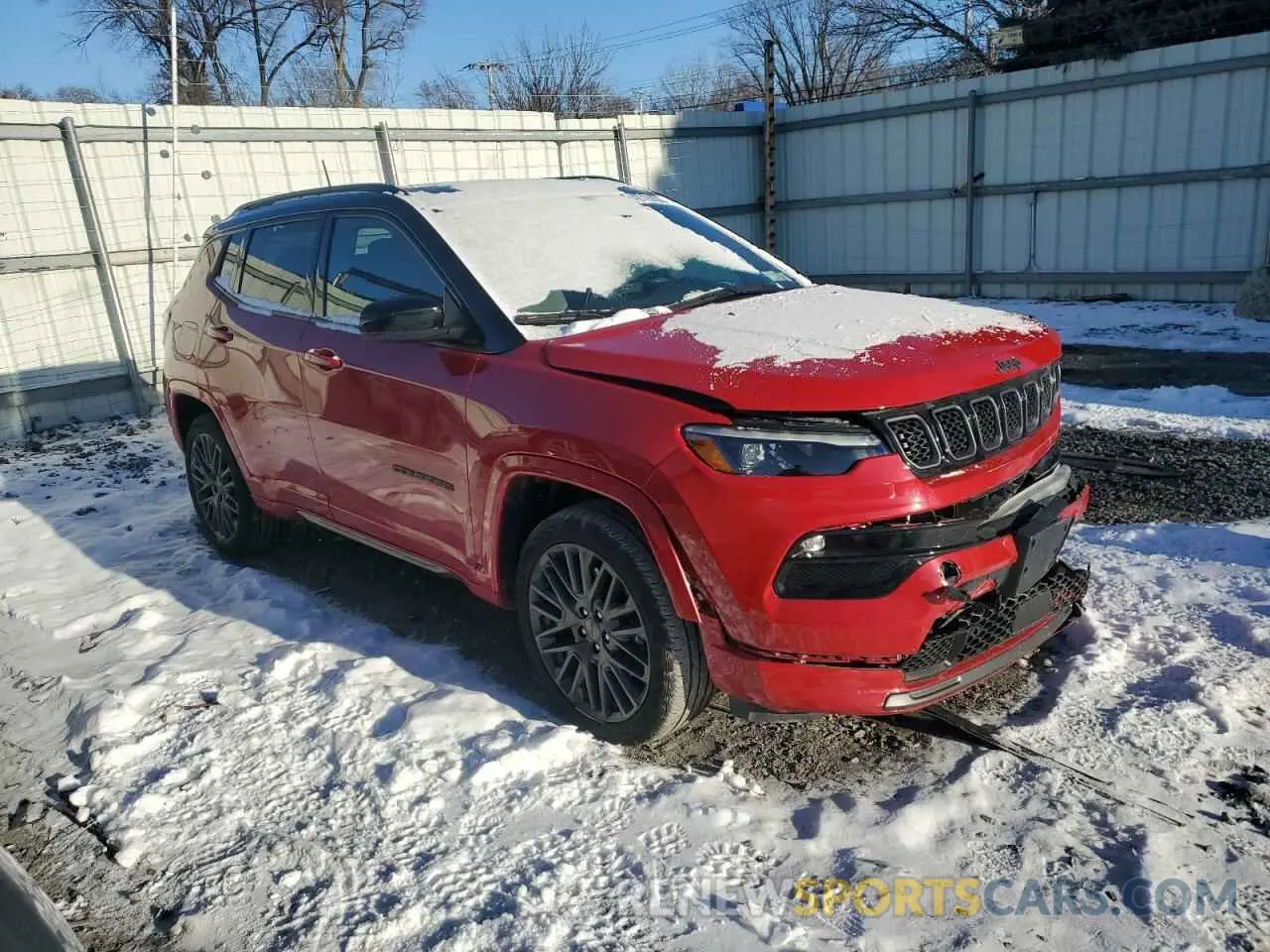 4 fotografías del automóvil dañado 3C4NJDCN0RT592307 JEEP COMPASS 2024
