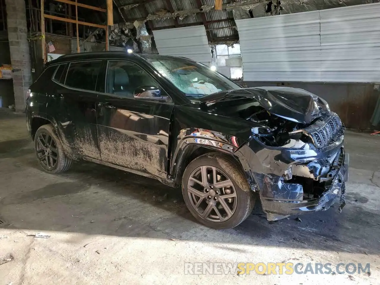 4 fotografías del automóvil dañado 3C4NJDCN1RT169686 JEEP COMPASS 2024