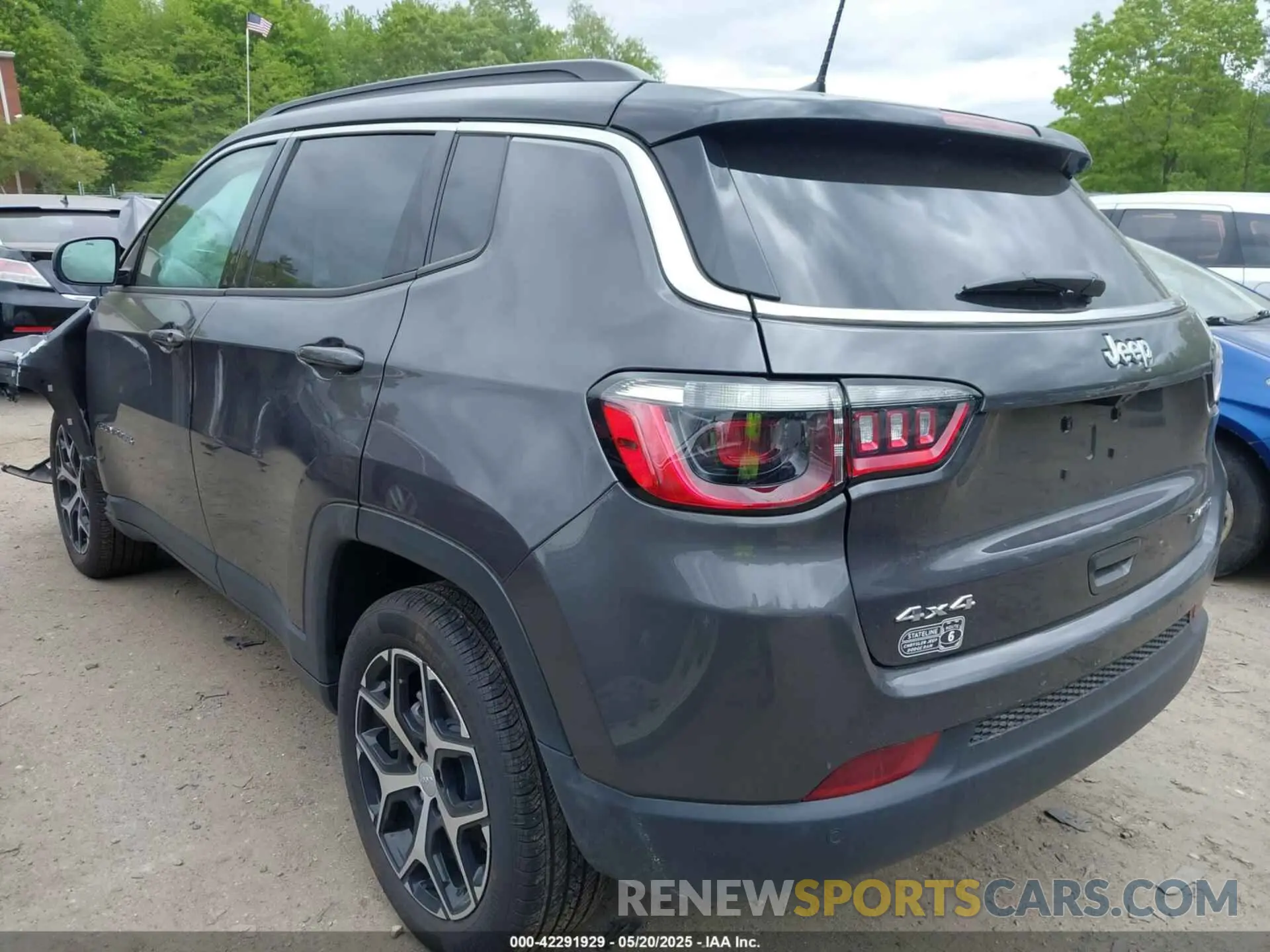3 fotografías del automóvil dañado 3C4NJDCN1RT174161 JEEP COMPASS 2024