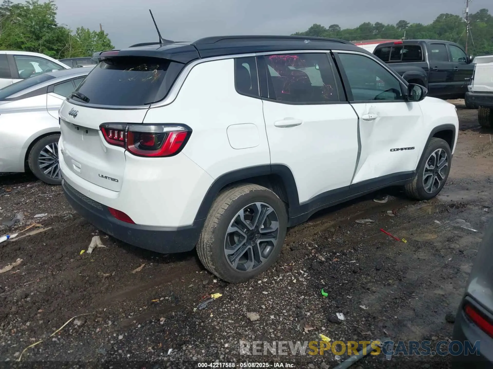 4 fotografías del automóvil dañado 3C4NJDCN1RT596978 JEEP COMPASS 2024