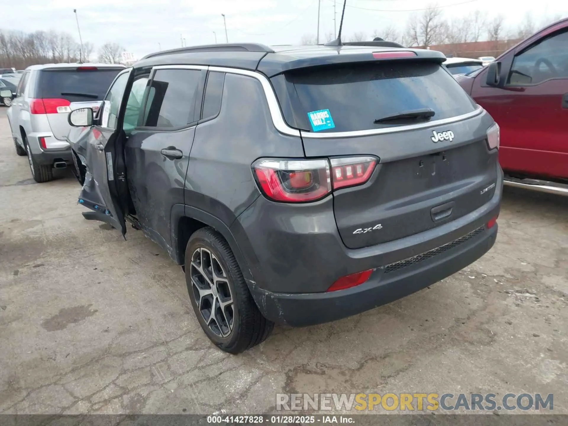 3 fotografías del automóvil dañado 3C4NJDCN2RT153271 JEEP COMPASS 2024