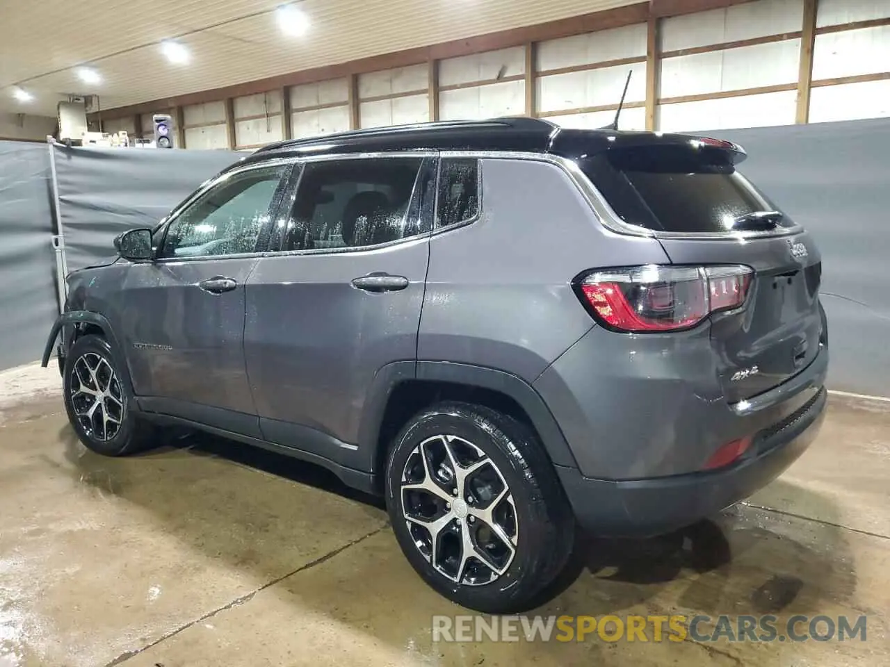 2 fotografías del automóvil dañado 3C4NJDCN3RT134759 JEEP COMPASS 2024