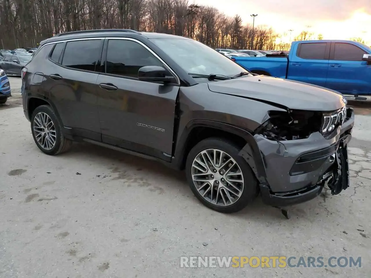 4 fotografías del automóvil dañado 3C4NJDCN3RT589580 JEEP COMPASS 2024
