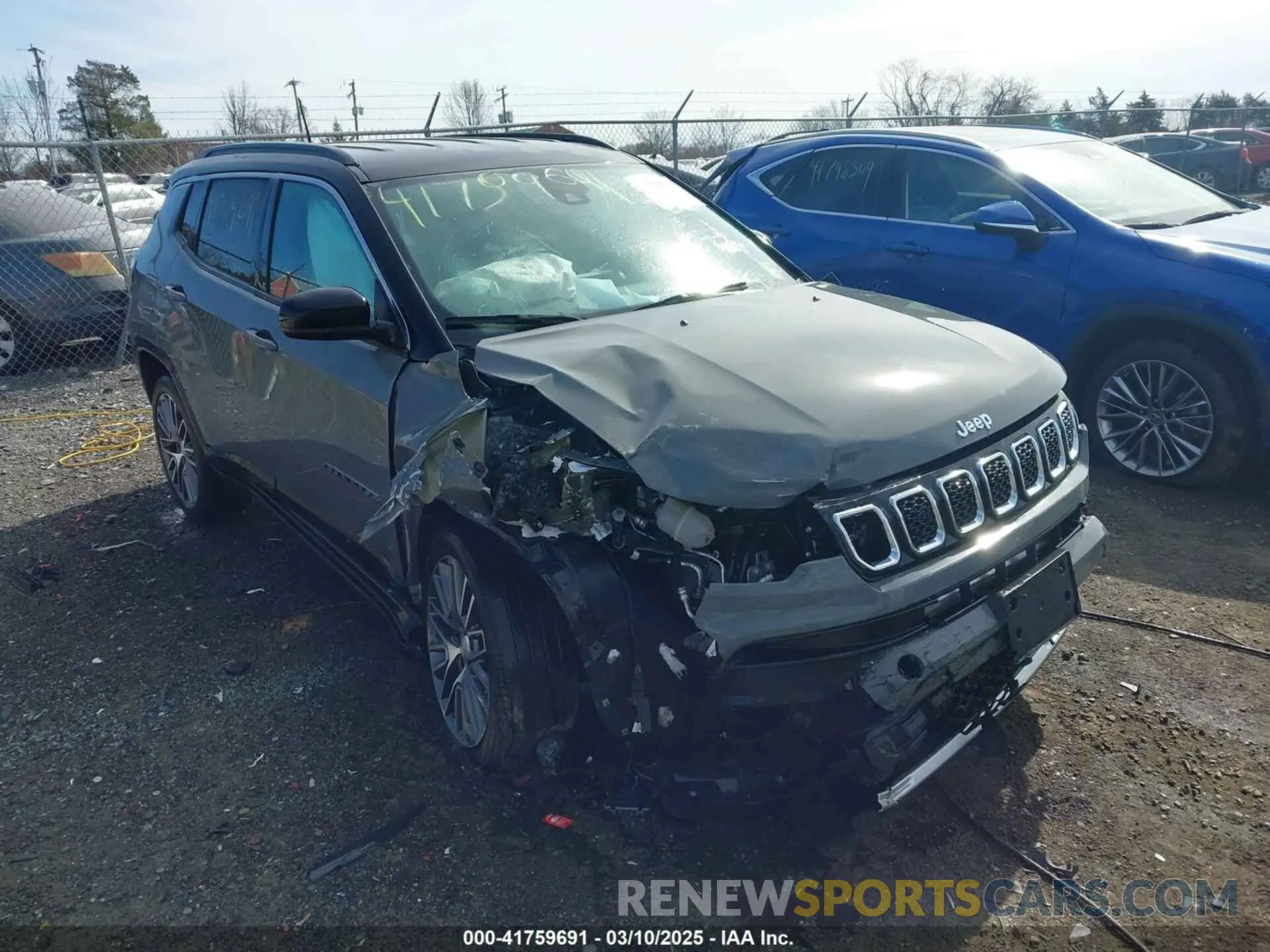 1 fotografías del automóvil dañado 3C4NJDCN3RT590180 JEEP COMPASS 2024