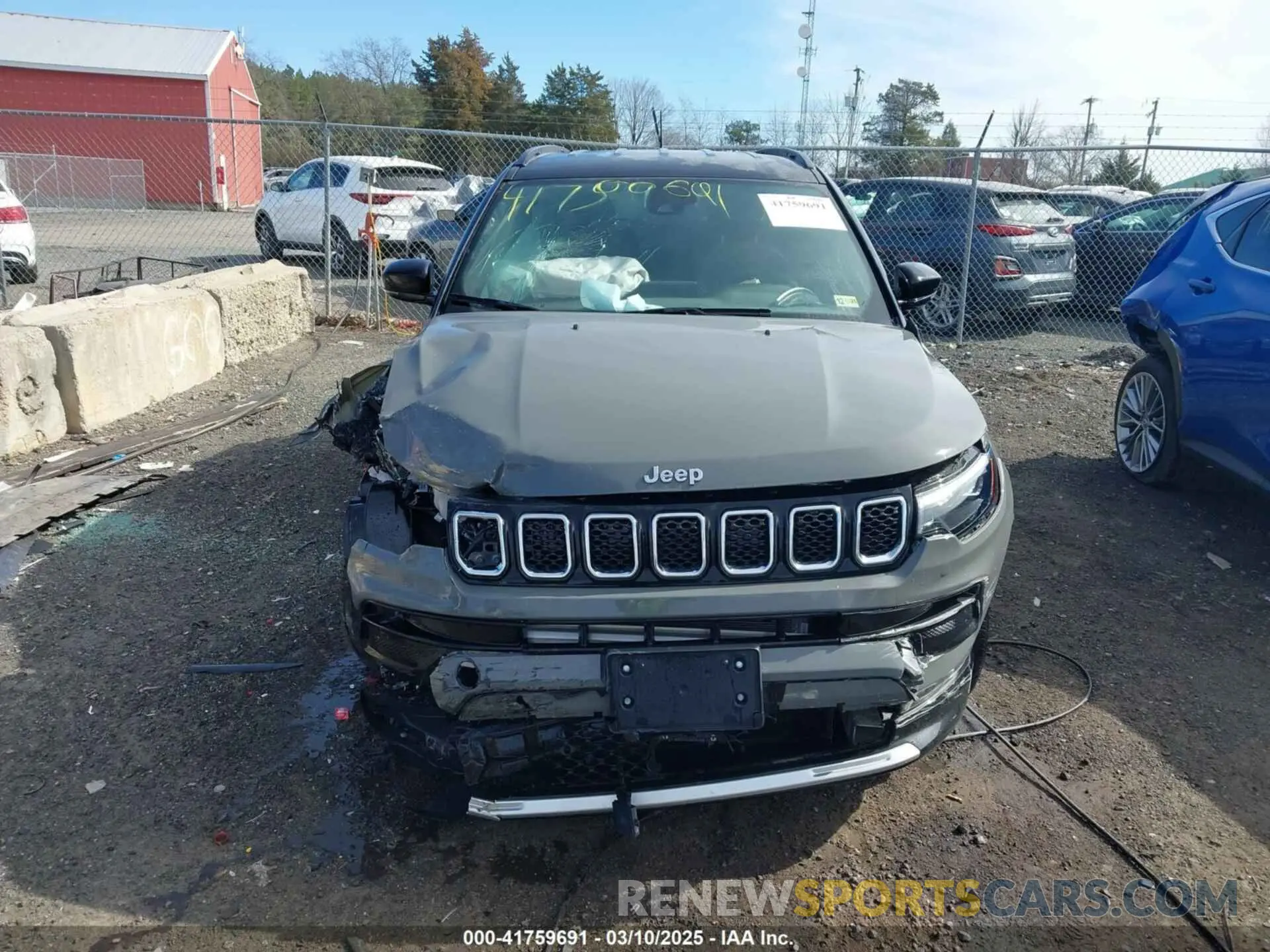 12 fotografías del automóvil dañado 3C4NJDCN3RT590180 JEEP COMPASS 2024