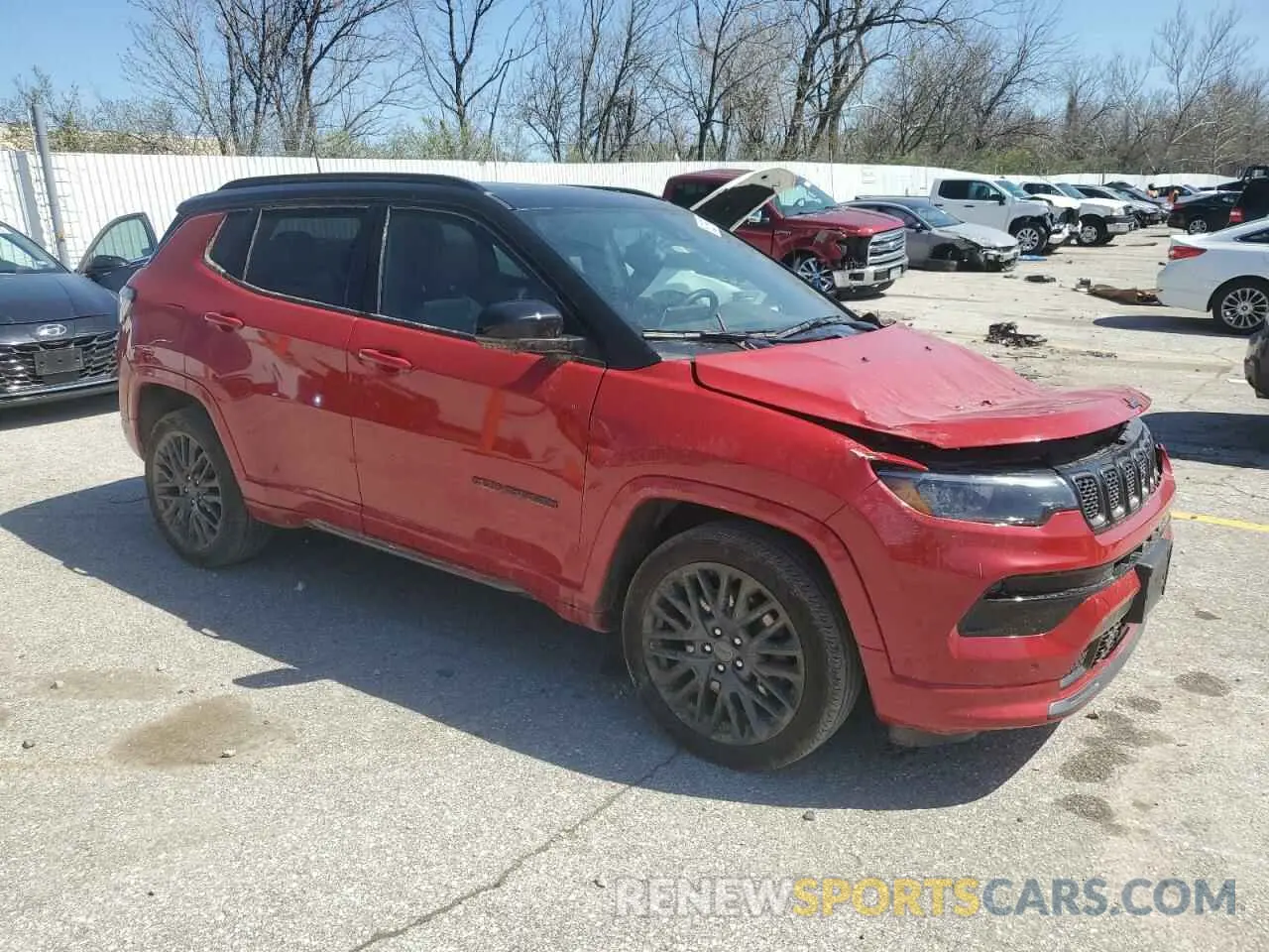4 fotografías del automóvil dañado 3C4NJDCN3RT591619 JEEP COMPASS 2024