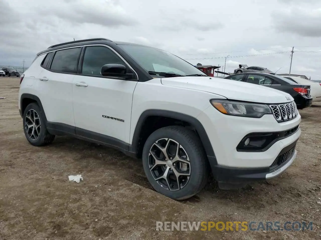 4 fotografías del automóvil dañado 3C4NJDCN5RT102704 JEEP COMPASS 2024