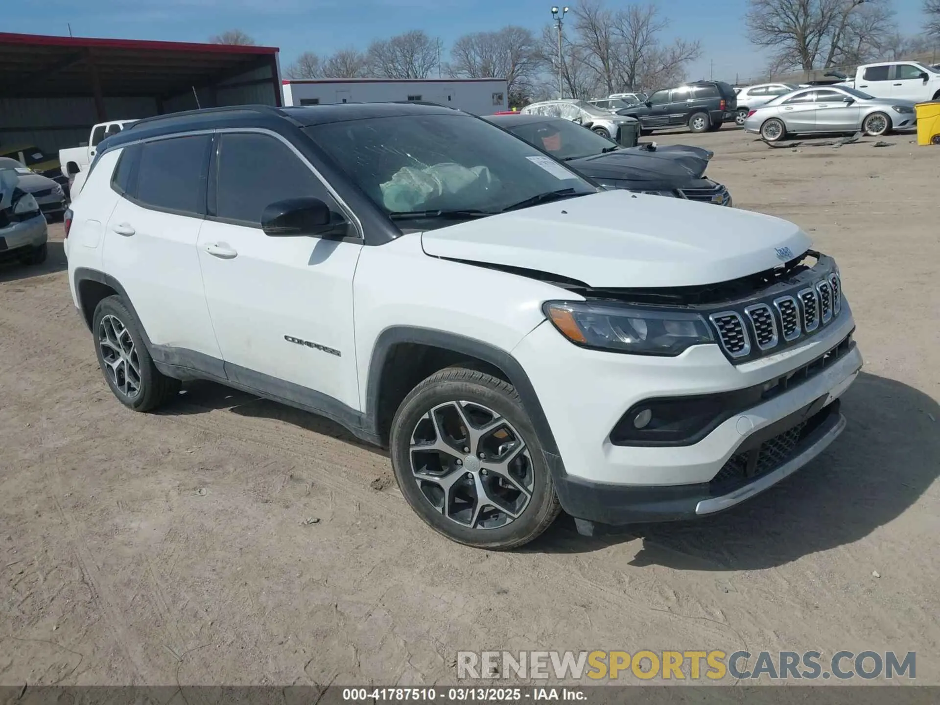1 fotografías del automóvil dañado 3C4NJDCN5RT112861 JEEP COMPASS 2024