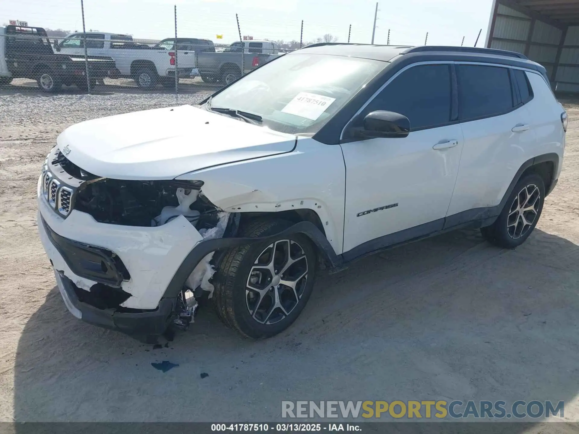 2 fotografías del automóvil dañado 3C4NJDCN5RT112861 JEEP COMPASS 2024