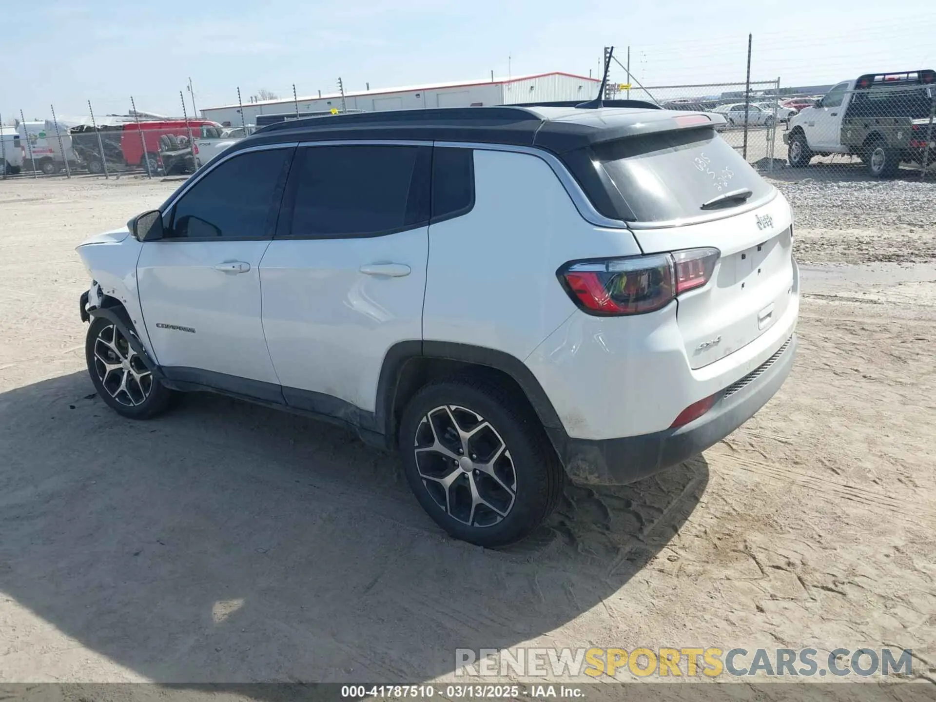 3 fotografías del automóvil dañado 3C4NJDCN5RT112861 JEEP COMPASS 2024
