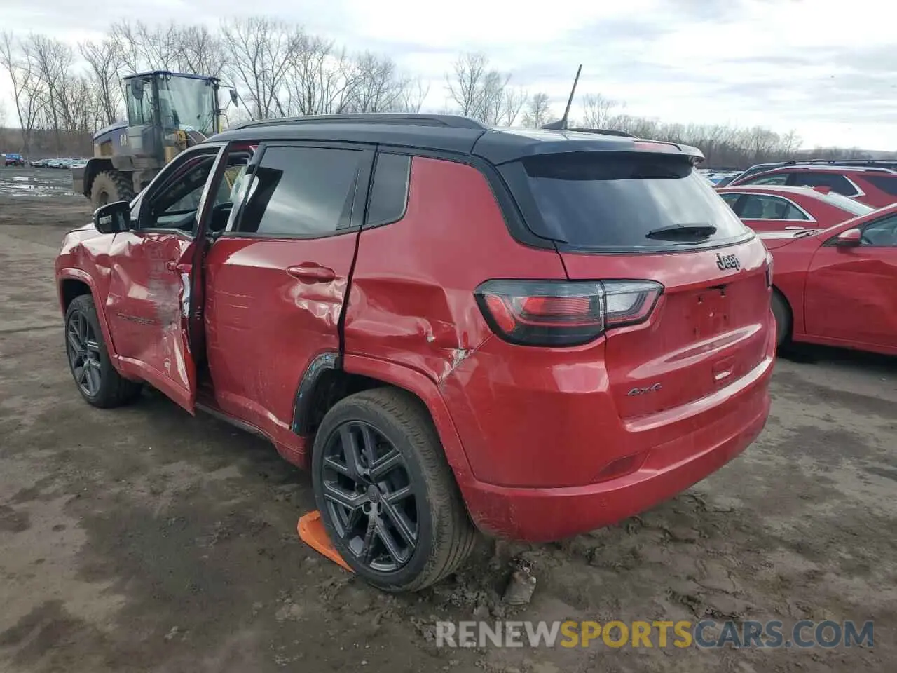 2 fotografías del automóvil dañado 3C4NJDCN5RT140594 JEEP COMPASS 2024