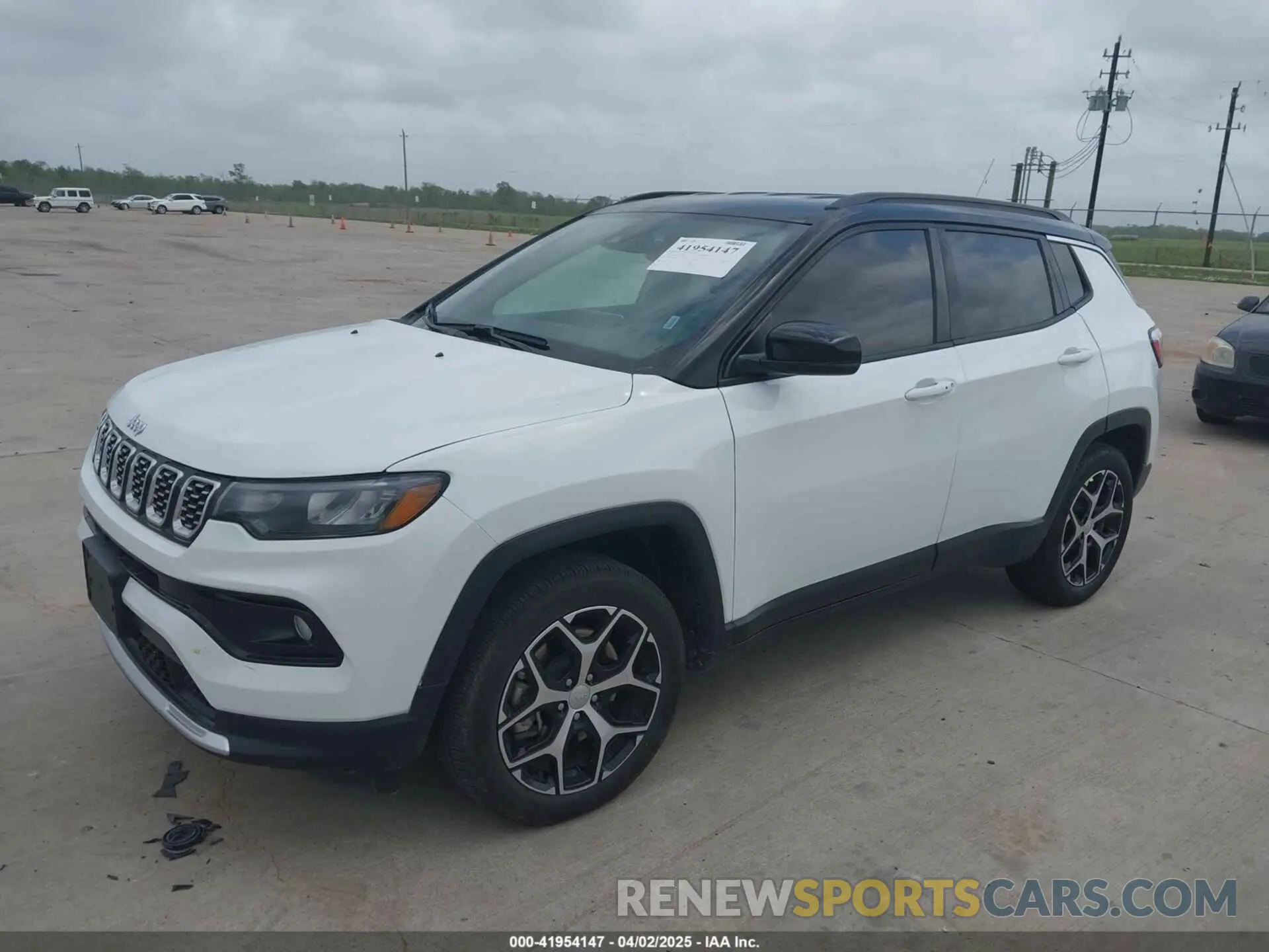 2 fotografías del automóvil dañado 3C4NJDCN5RT145262 JEEP COMPASS 2024