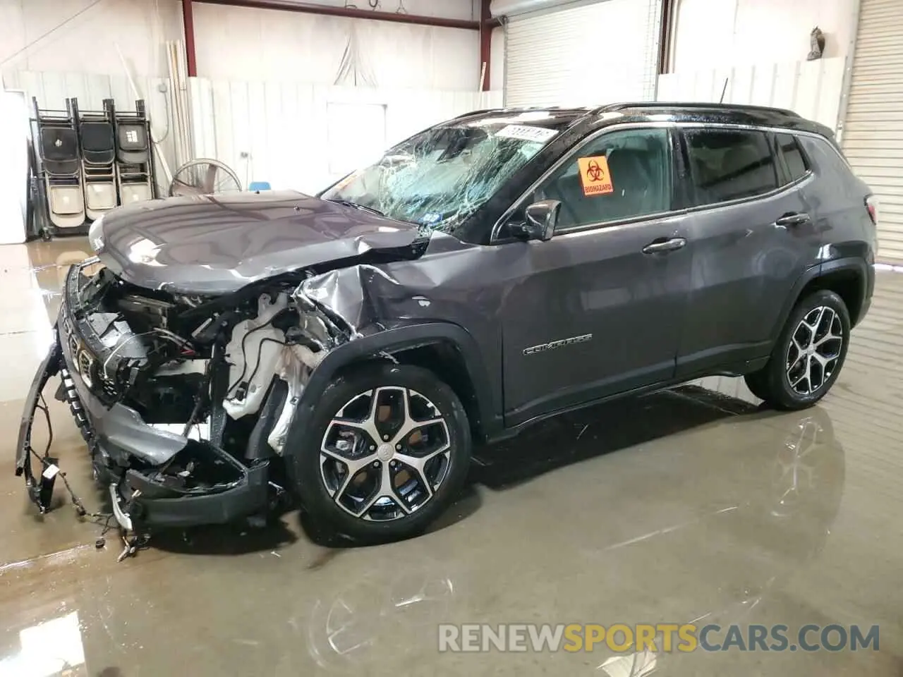 1 fotografías del automóvil dañado 3C4NJDCN5RT150848 JEEP COMPASS 2024