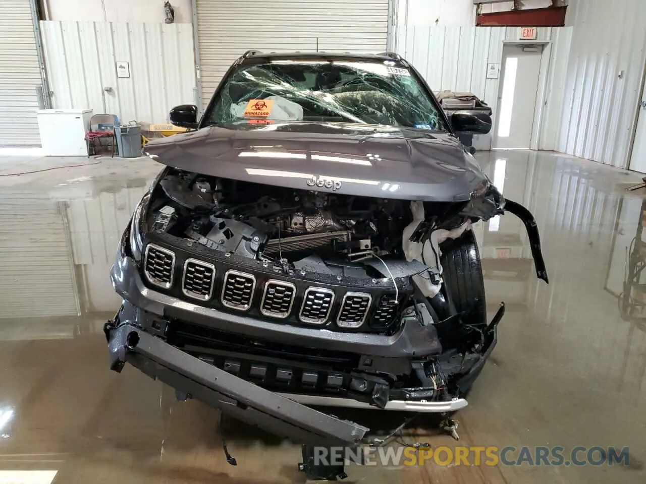 5 fotografías del automóvil dañado 3C4NJDCN5RT150848 JEEP COMPASS 2024