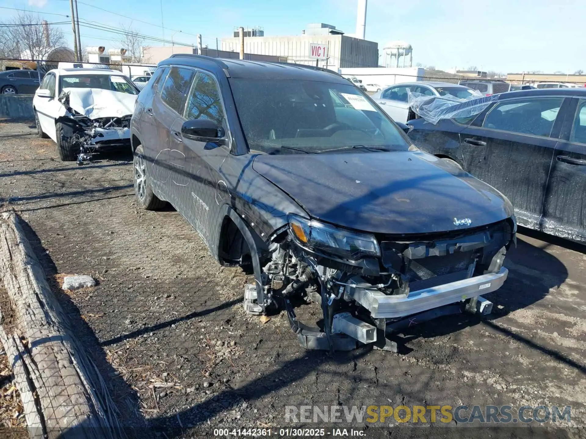 1 fotografías del automóvil dañado 3C4NJDCN6RT146226 JEEP COMPASS 2024